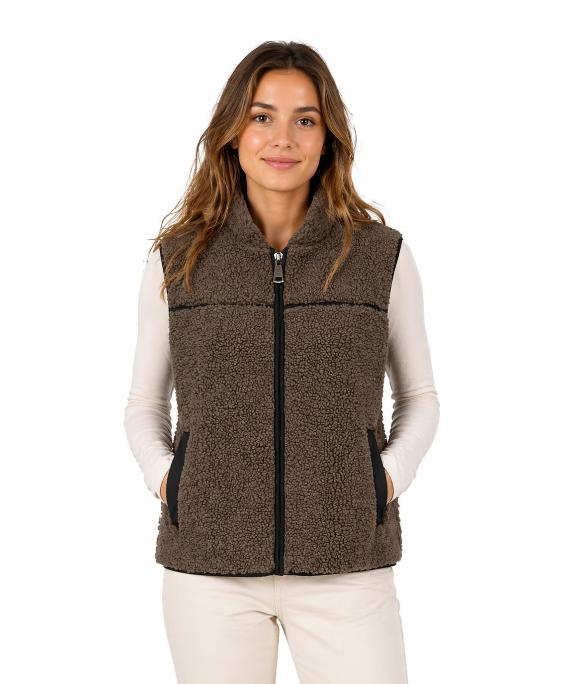Mos Mosh Kurzweste MMRowe Teddy Waistcoat