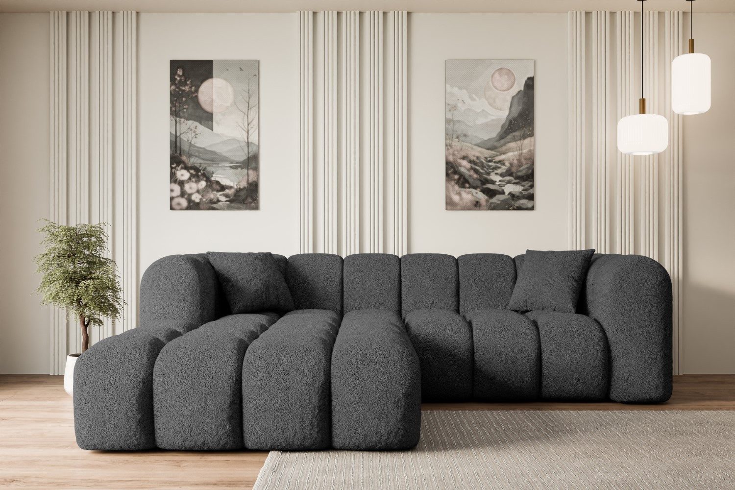 ALTDECOR Ecksofa OLEA-L1, Sofa Praktische Bequeme günstig online kaufen