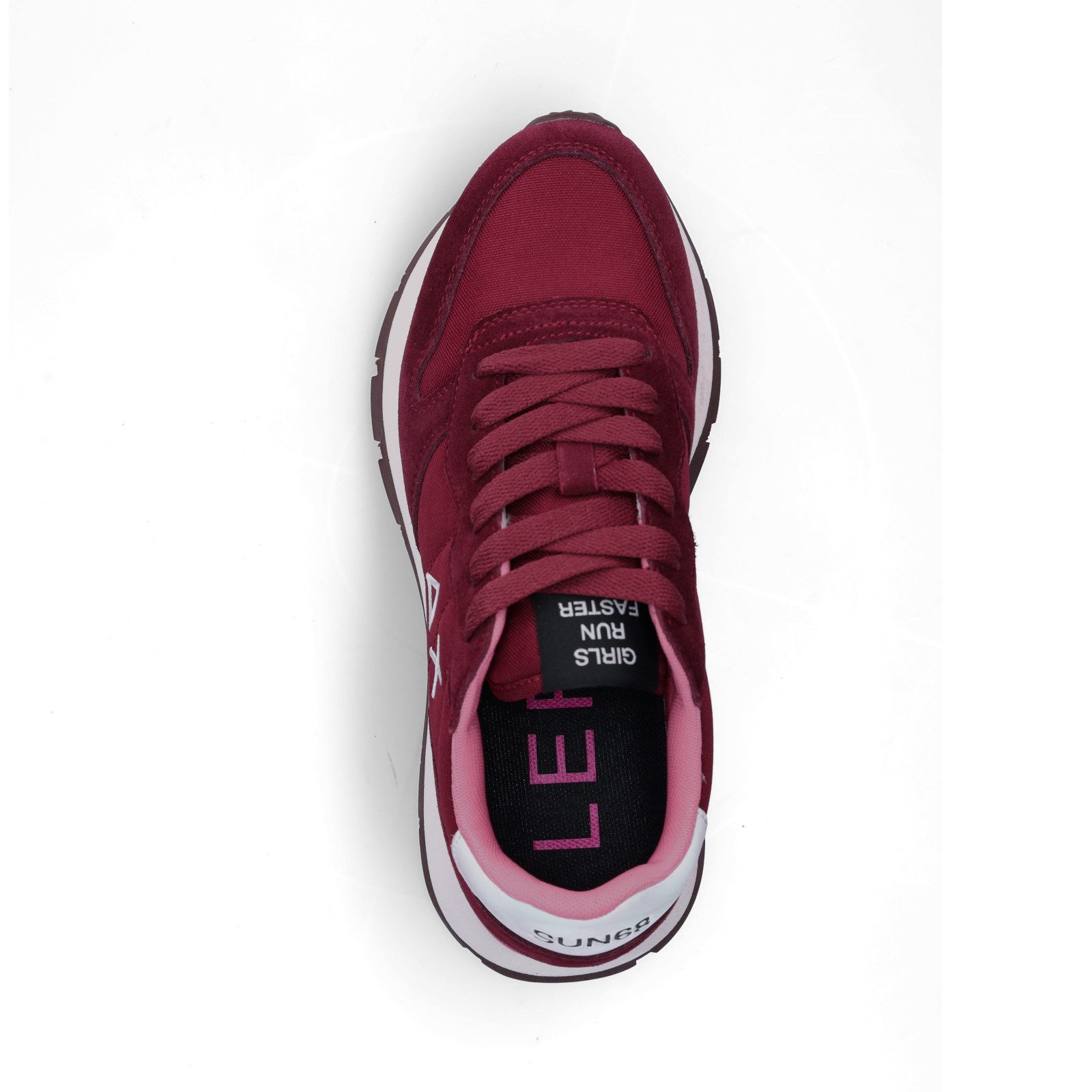 SUN 68 Sun68 Damen Sneaker Ally Solid bordeaux Sneaker