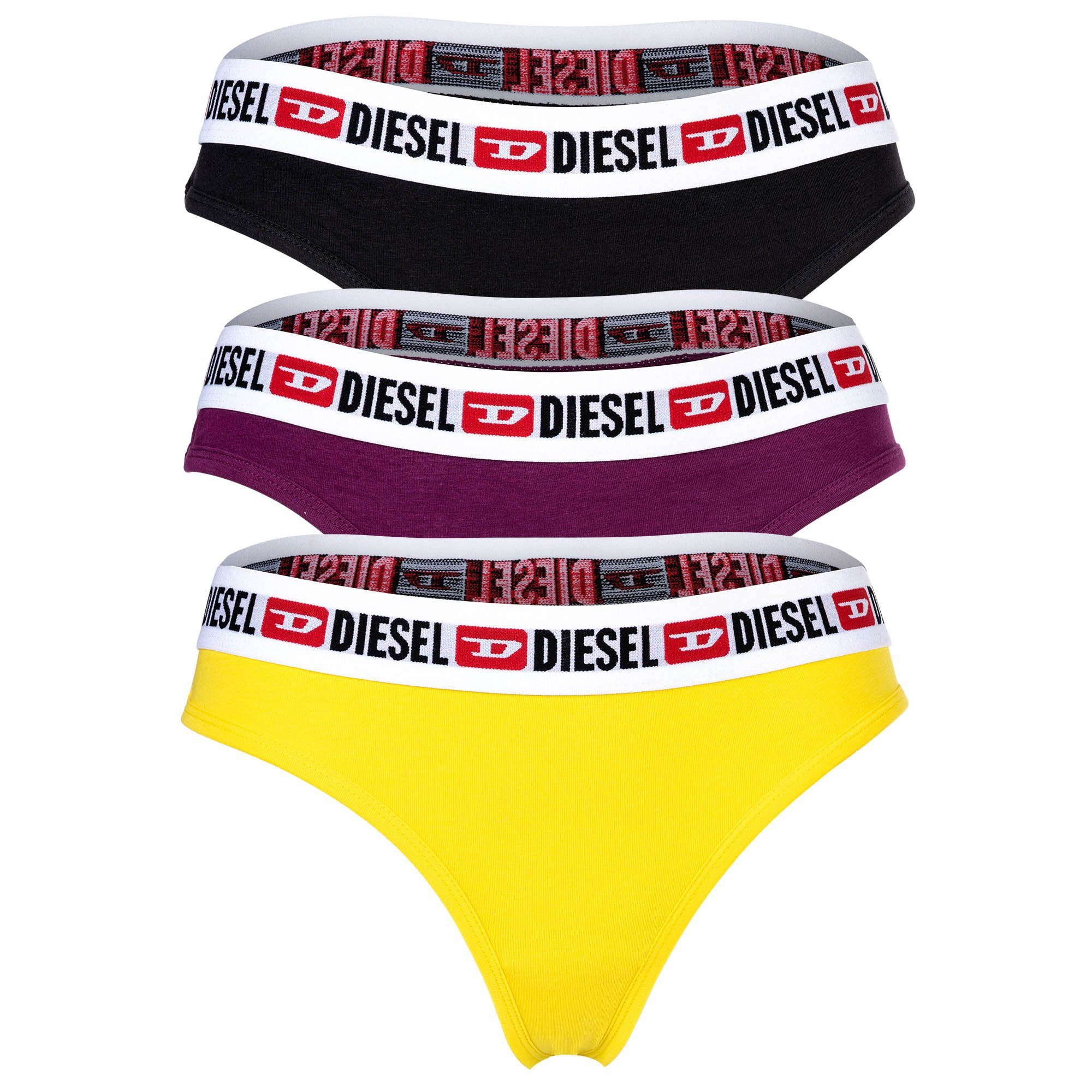 String Damen String 3er Pack Baumwolle