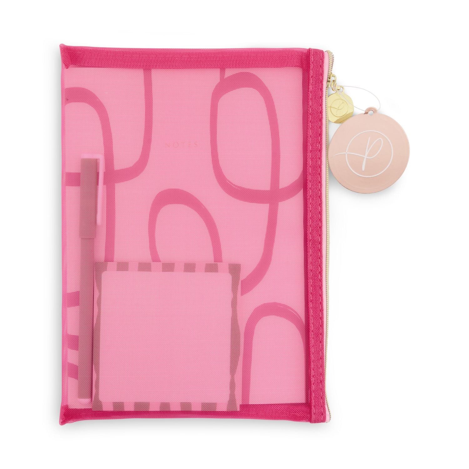 Briefpapier Schreibwarenset 4-teilig, Pink Matcha