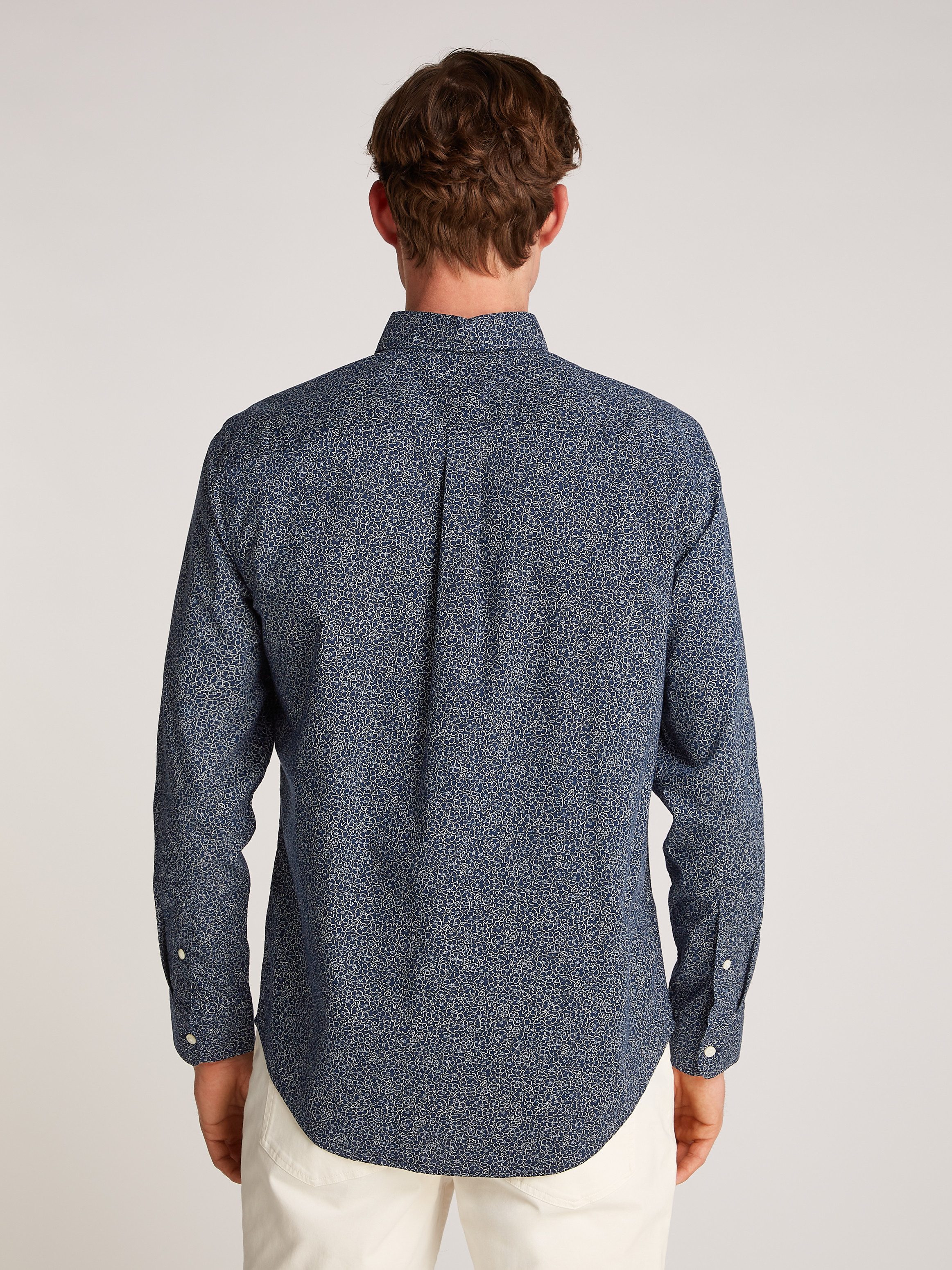 Tommy Hilfiger Langarmhemd FLEX POPLIN LINR FLORAL Regular Fit SHIRT mit fl günstig online kaufen