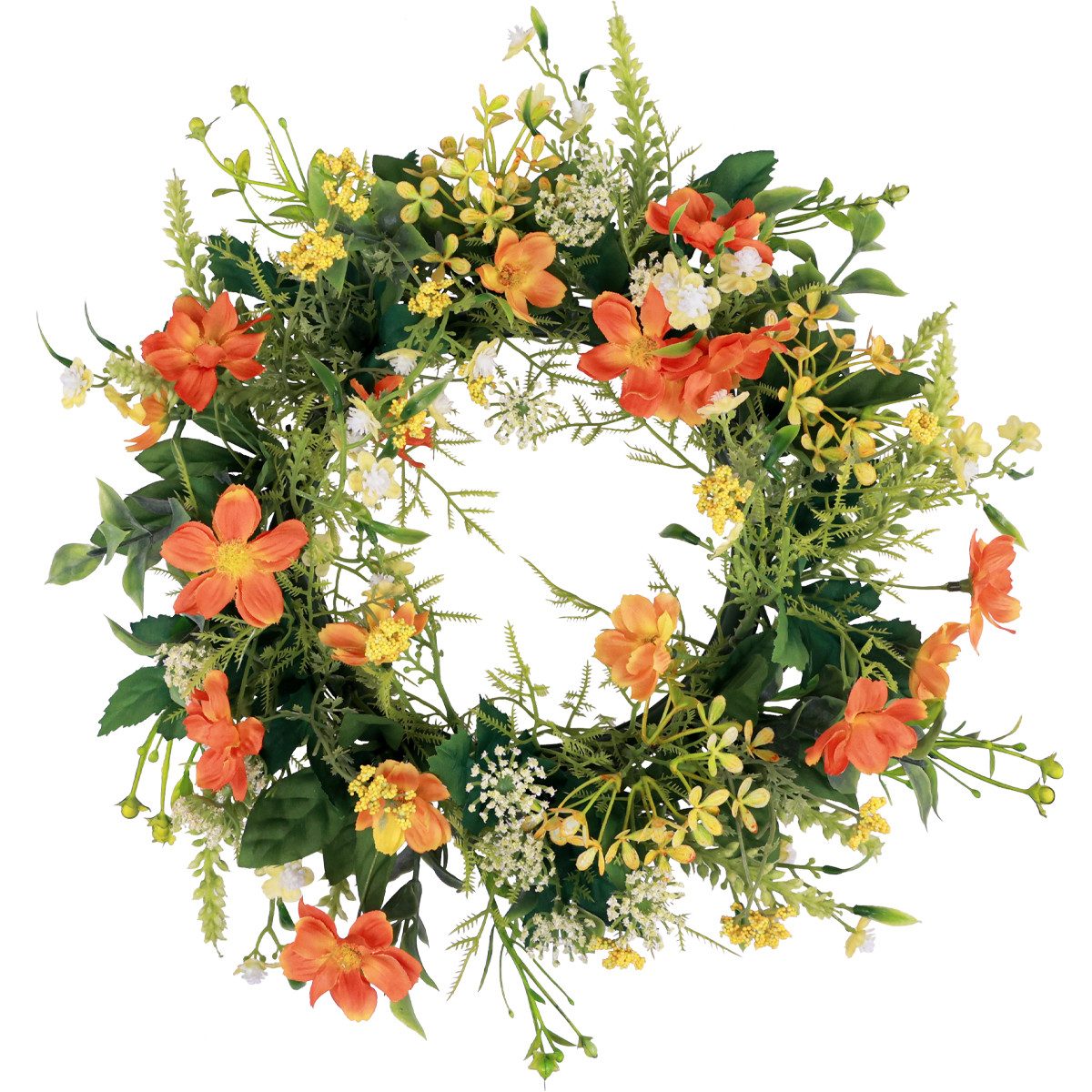 Viana Dekokranz Künstlicher Blumenkranz mit Anemonen günstig online kaufen