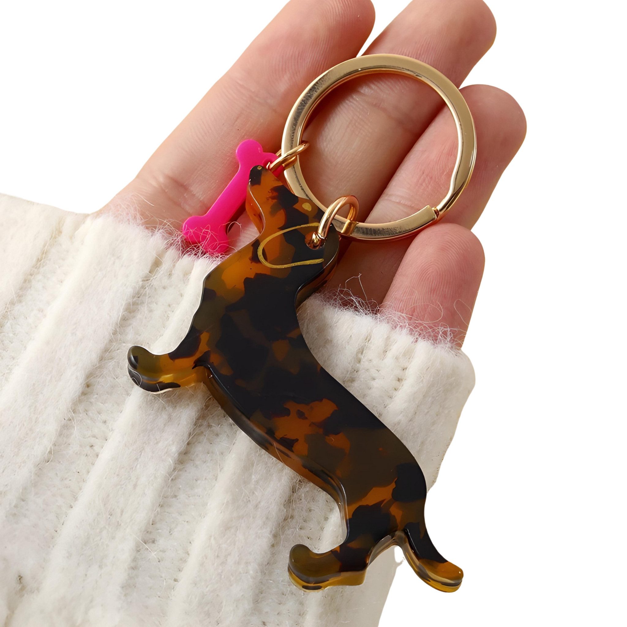 NEXORA Schlüsselanhänger Dackel Anhänger Schlüsselanhänger Dackel, hcohwert günstig online kaufen