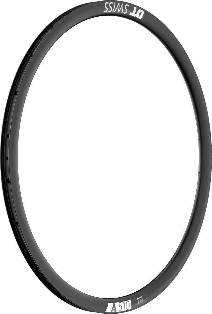 Laufrad DT Swiss Felge A 510 Disc 28"/700C 32 Loch Schwarz - aerodynamische Ro