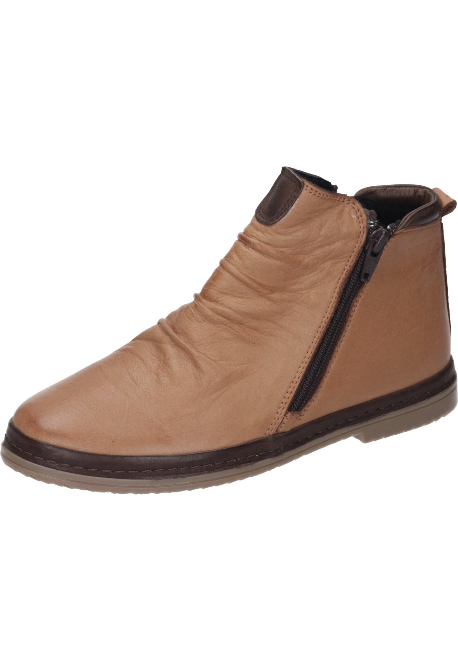 Manitu Stiefeletten Stiefelette aus echtem Leder