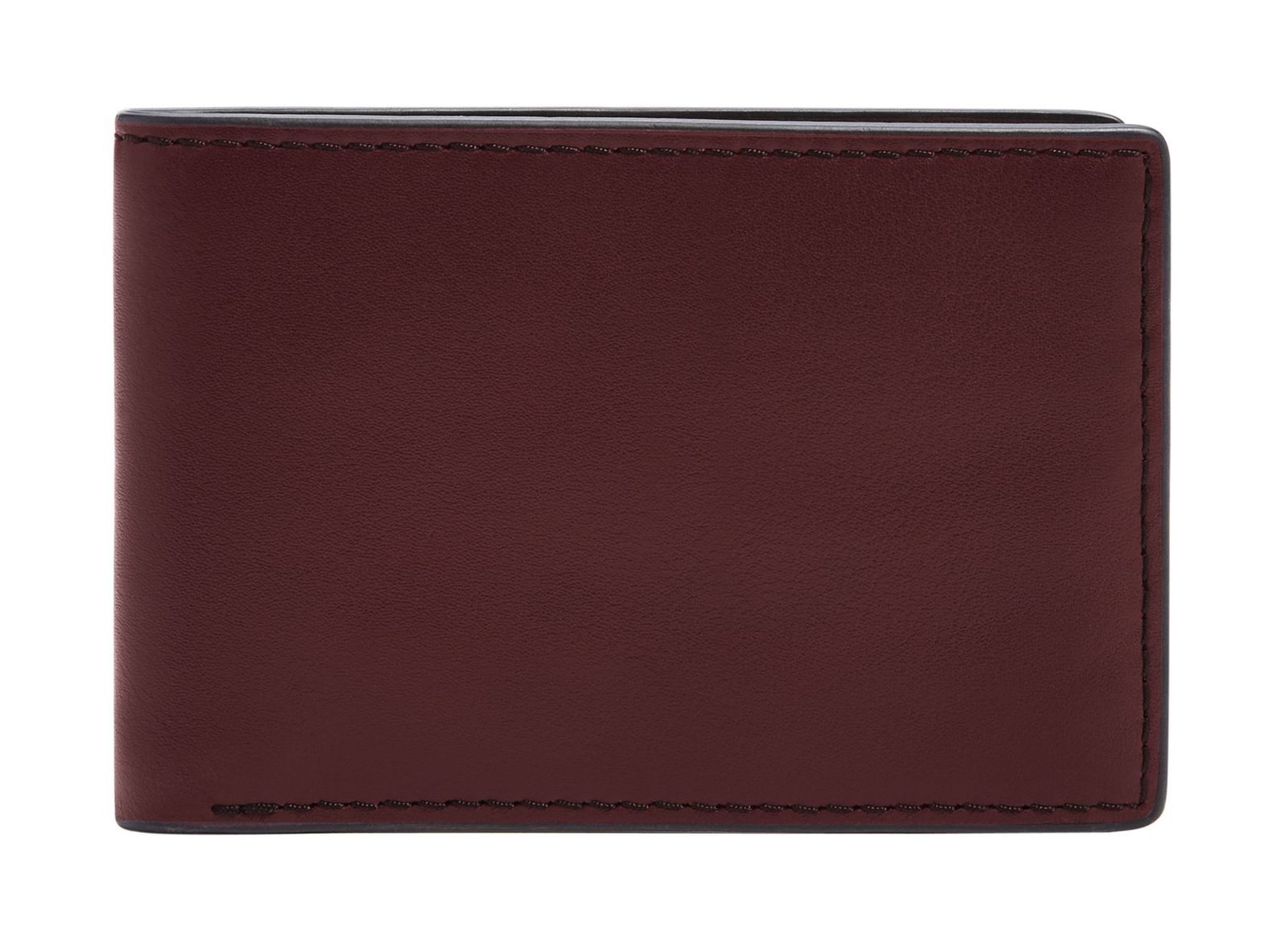 Fossil Kartenetui Front Pocket Wallet Bifold, aus echtem Leder
