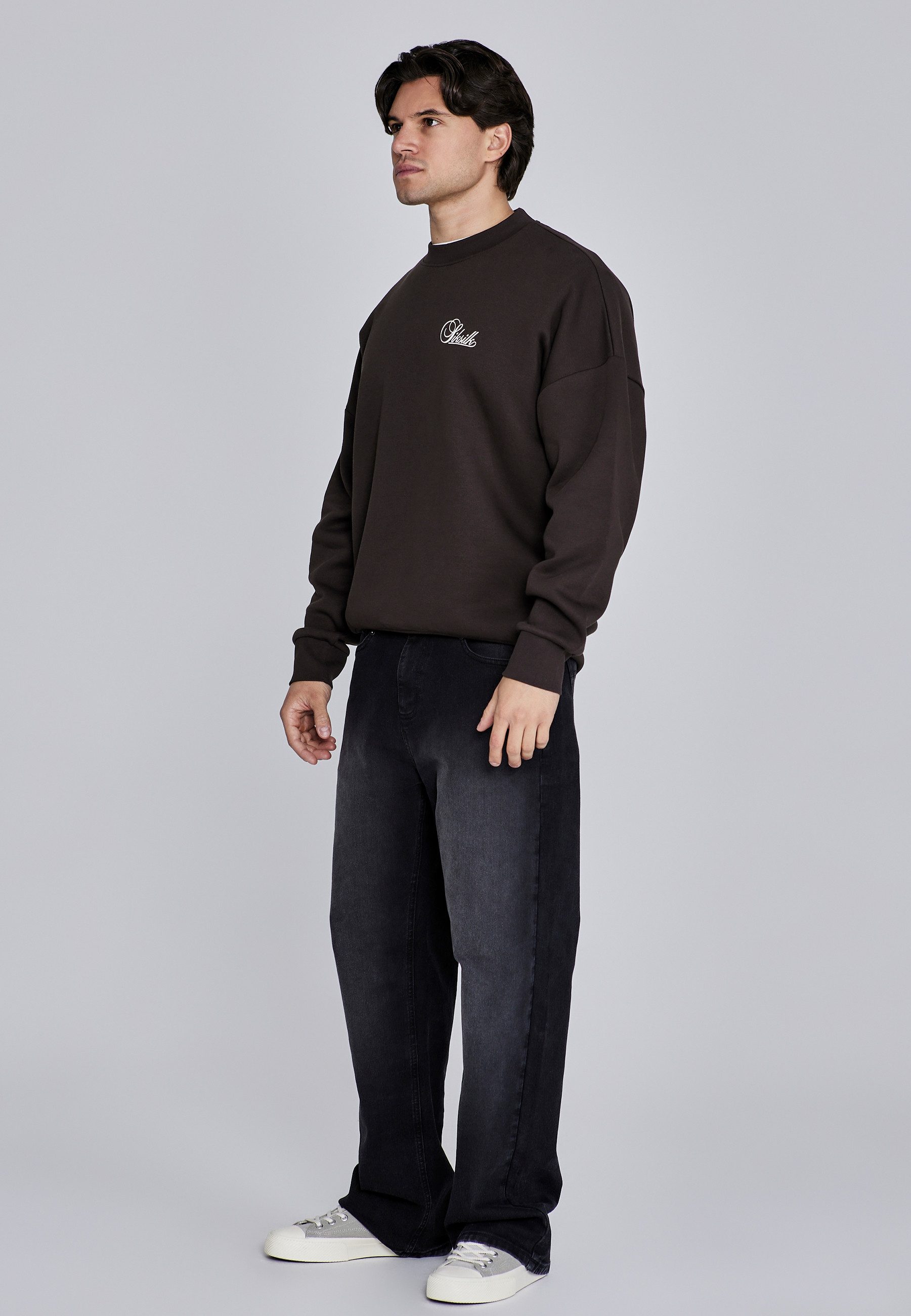 Sweatshirt SikSilk Herren Essentials Pullover