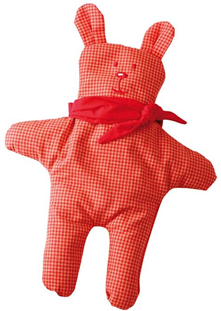 Steinnacher Bärbel Kräuterkissen Rapskissen Karl in Bärenform rot/orange