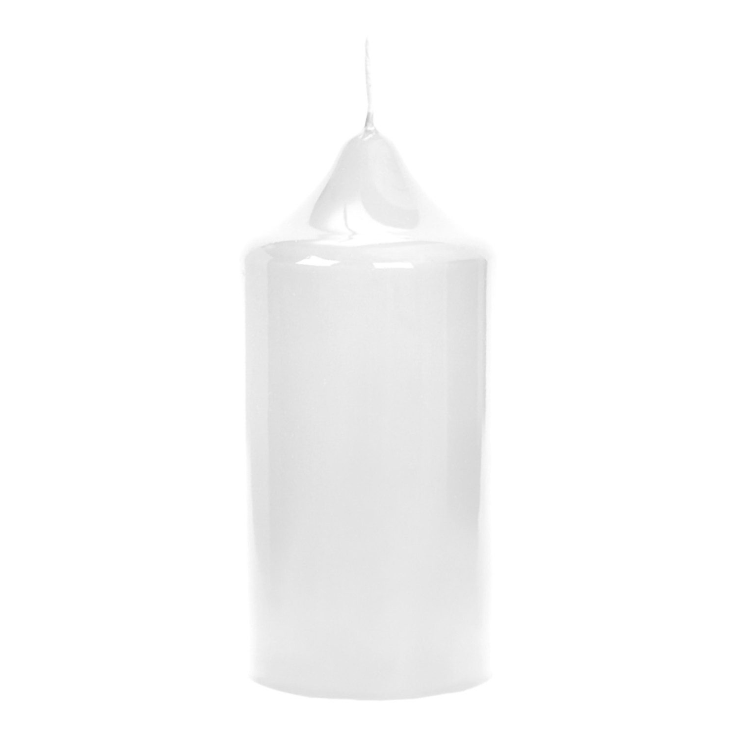 Fink Stumpenkerze FINK Stumpenkerze Altar - weiß - H. 15cm x B. 8cm x D. 8cm (1 Stück)