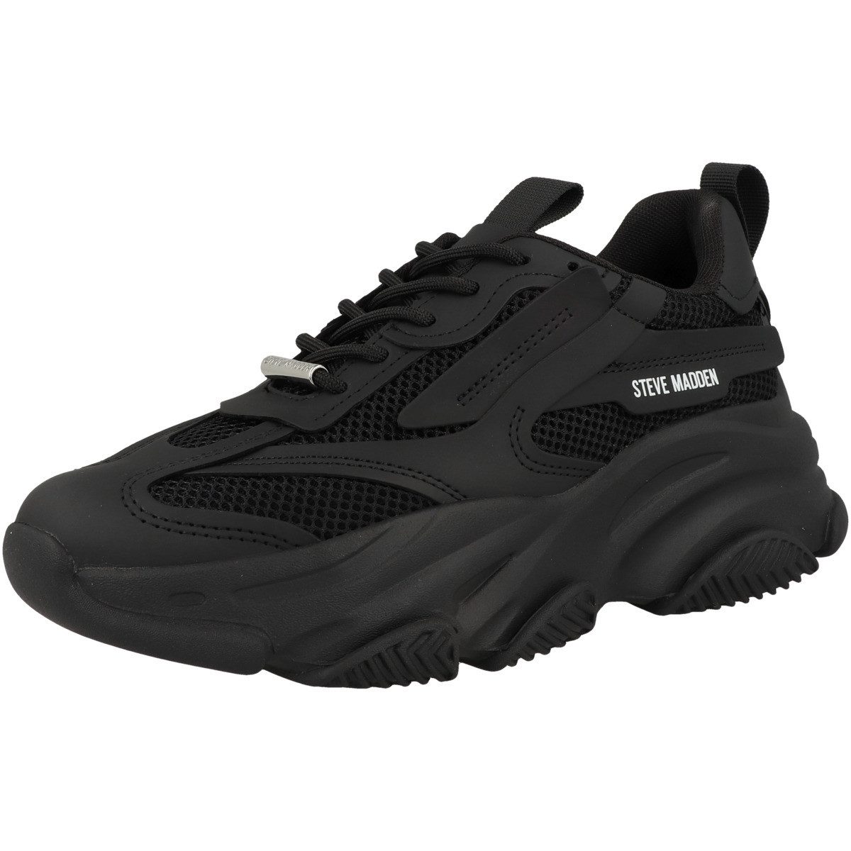 STEVE MADDEN Possession-E Damen Sneaker Turnschuhe, Sportschuhe, Freizeitschuhe, Halbschuhe, Schnürschuhe