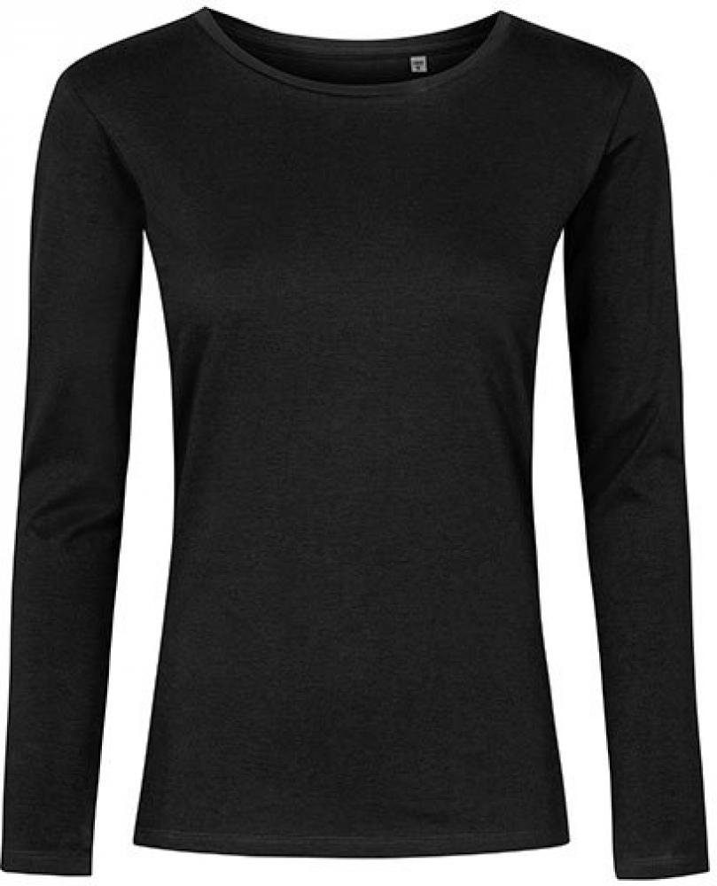 Promodoro Langarmshirt Damen Roundneck T-Shirt Longsleeve, Gekämmte Baumwolle