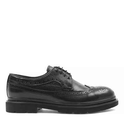 Celal Gültekin 162-523 Black Classic Shoes Schnürschuh