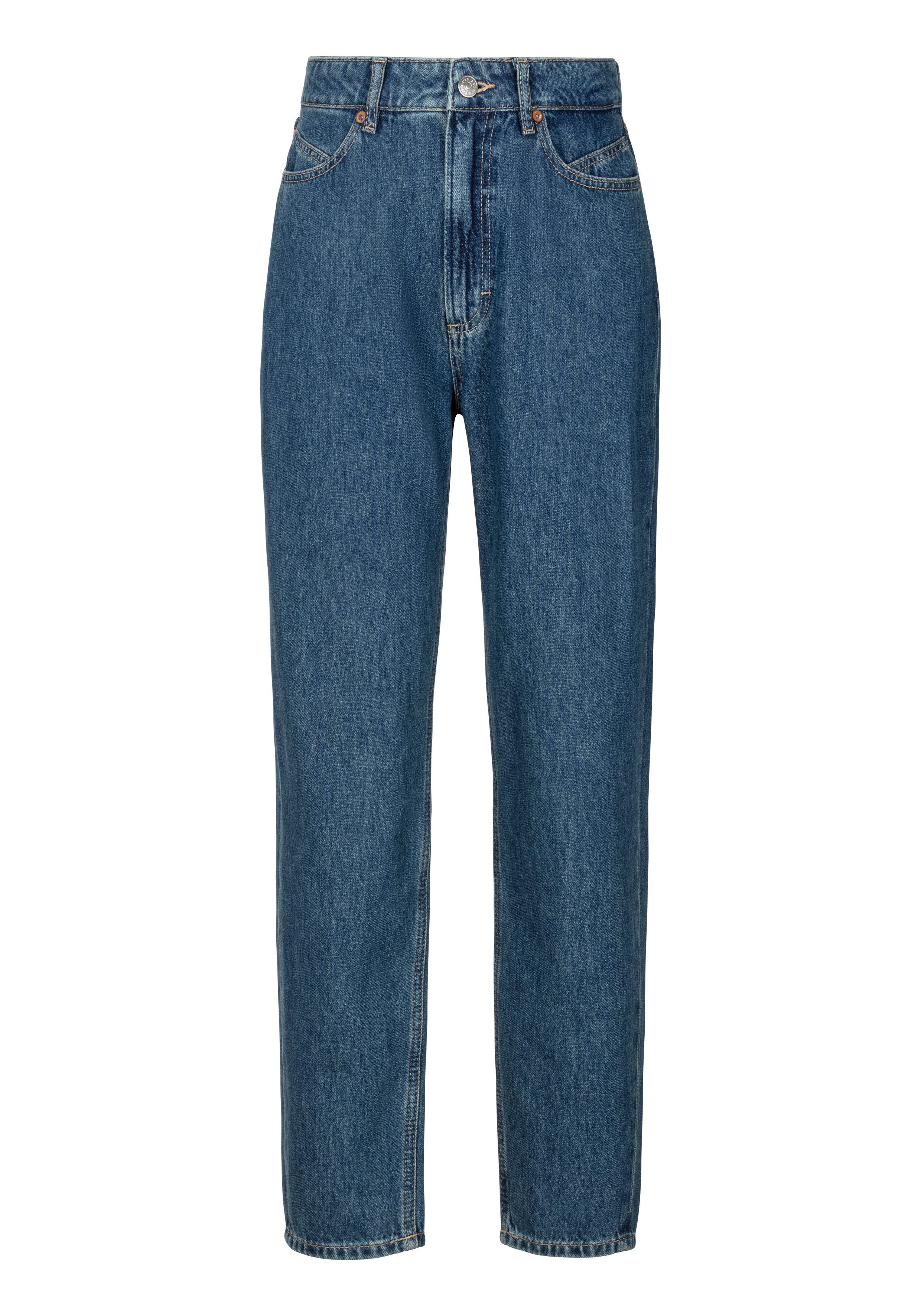 BOSS ORANGE Mom-Jeans Ruth Premium Damenmode (BOSS ORANGE DENIM) High Rise, High Waist