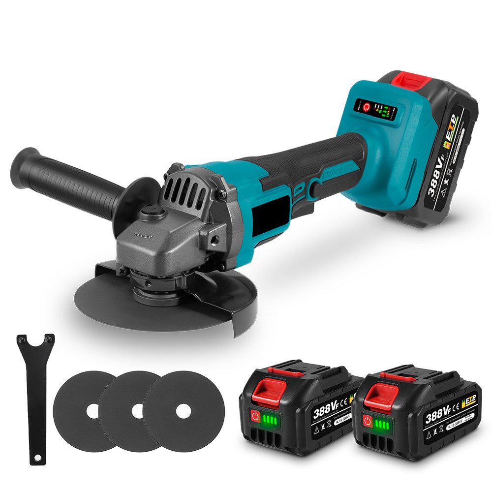 ONEVAN Akku-Winkelschleifer 125 mm Bürstenloser Winkelschleifer günstig online kaufen