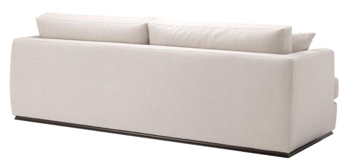 Luxus Sofa Qualität - H. 103 x Sofa Padrino cm Casa 234 86 x Naturfarbig Wohnzimmer