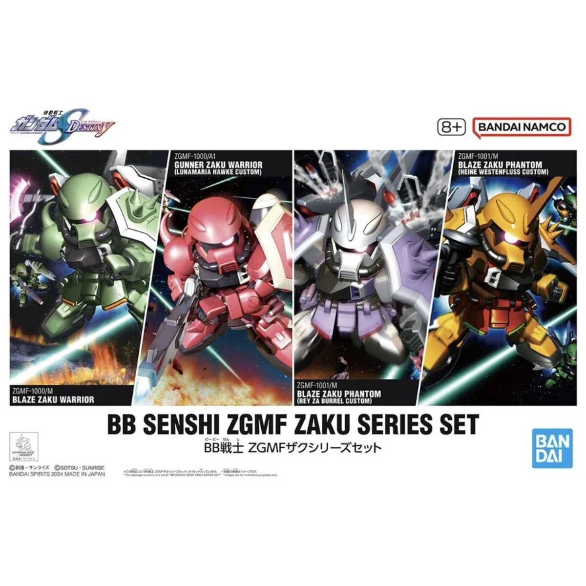 Bandai Modellbausatz Bandai BB Senshi ZGM