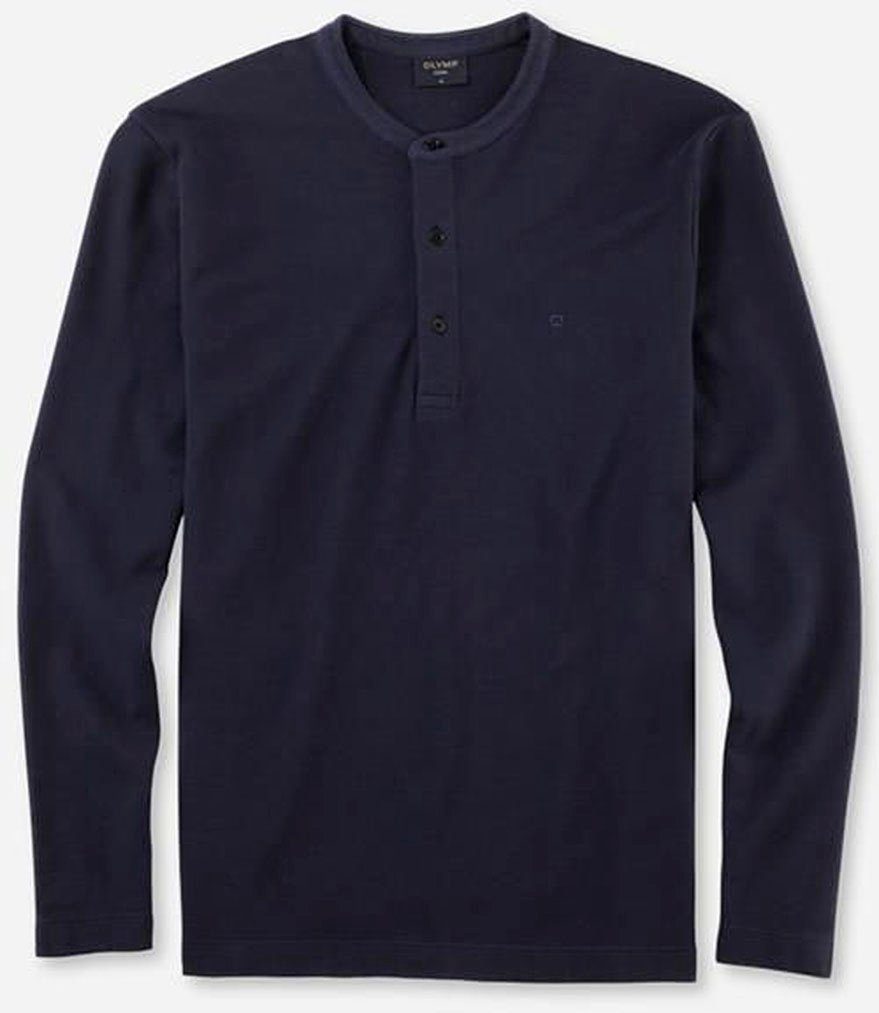 Casual Longsleeve marine OLYMP