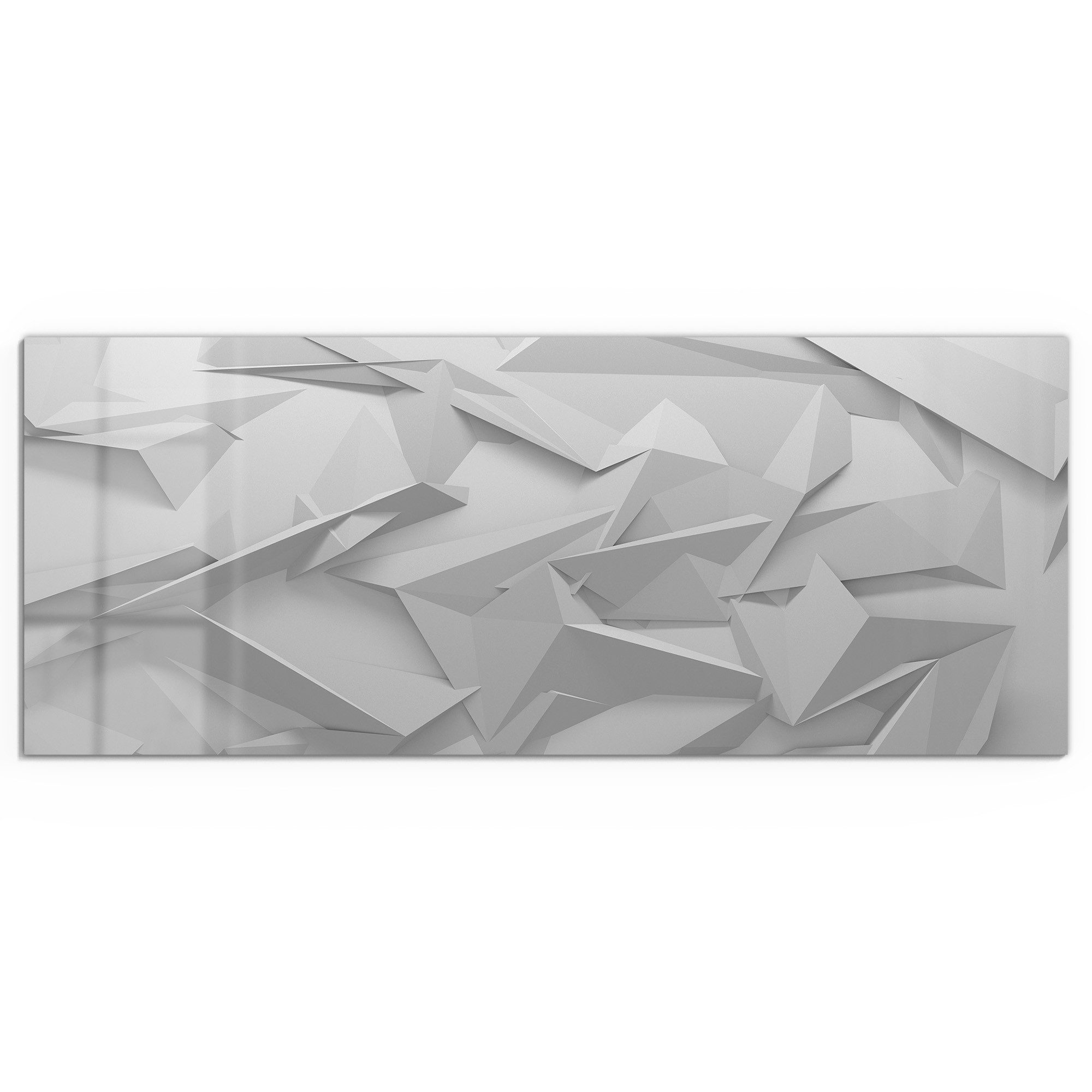DEQORI Glasbild 'Geometrische Eleganz', 'Geometrische Eleganz', günstig online kaufen
