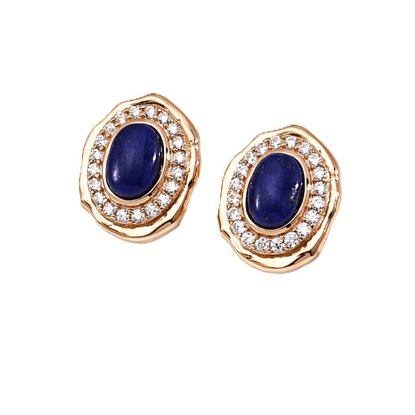 Paar Ohrstecker silber ohrringe damen925,lapislazuli ohrringe,ohrringe rund,edelstein