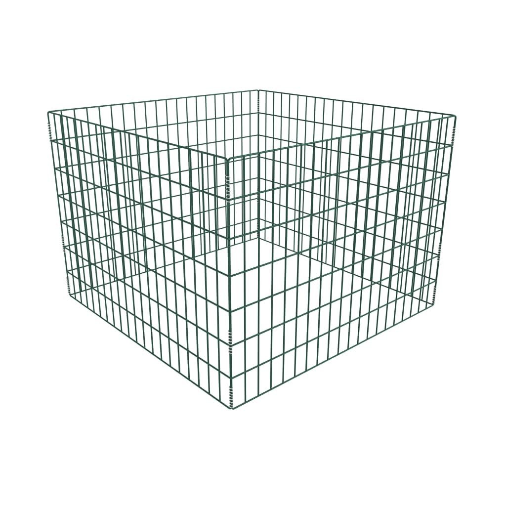 Komposter Gartenkomposter Ø100x100 cm Verzinkter Stahl