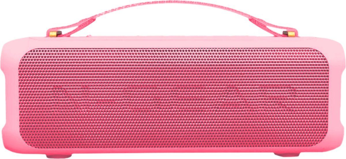 N-GEAR - Blazooka (mit Beleuchtung) Karaoke-Set Bluetooth-Lautsprecher und – 703P Bluetooth-Lautsprecher Mikrofon Tragbarer – Pink