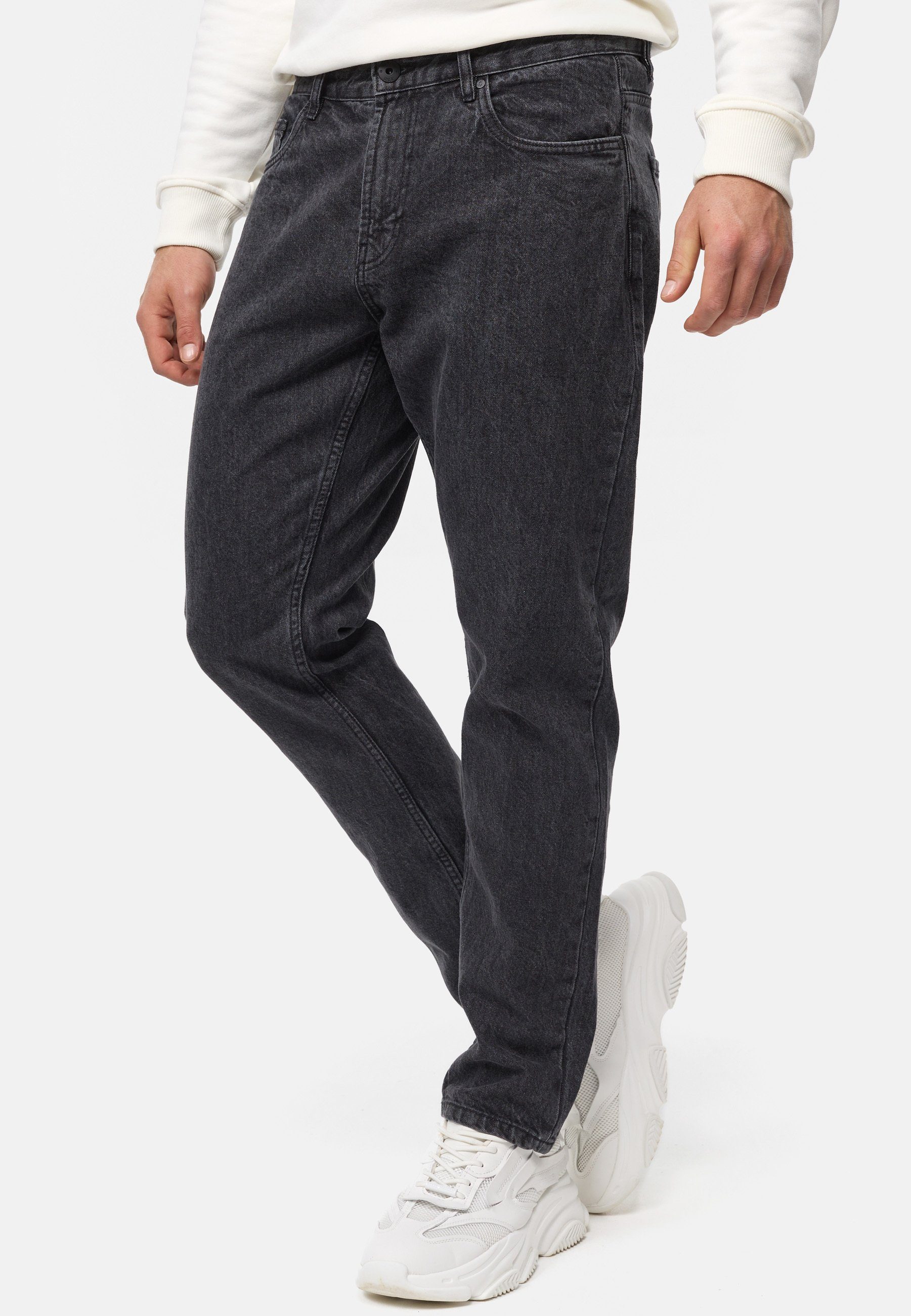 Indicode Regular-fit-Jeans Herren INCobra Jeanshose Hose Herrenhose