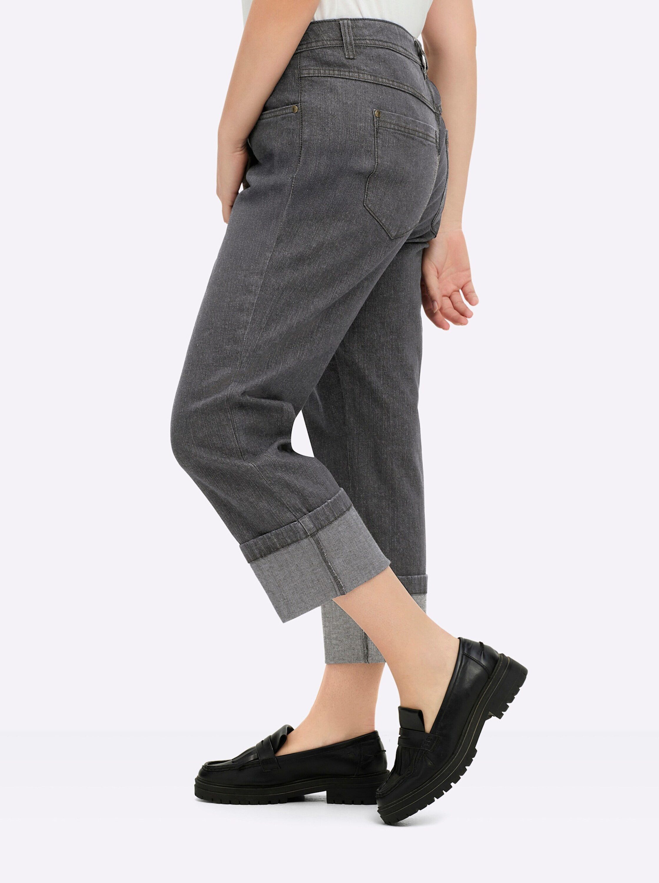 Sheego Bequeme Jeans 7/8-Jeans