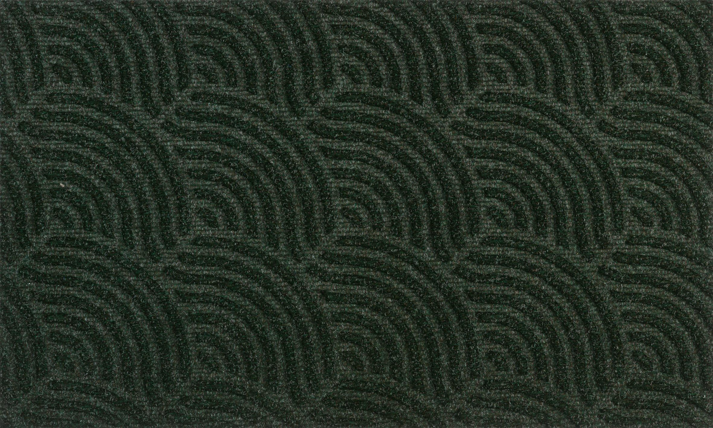 wash+dry by Kleen-Tex Fußmatte Waves midnight green, rechteckig, Höhe: 8 mm