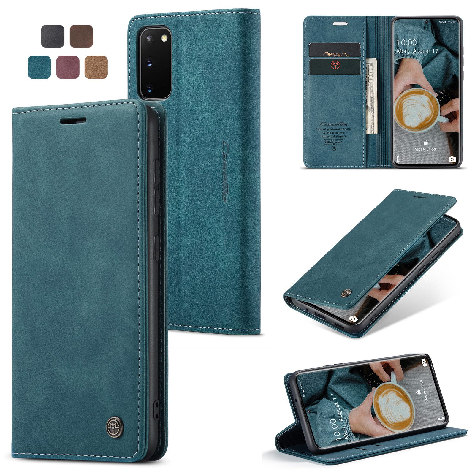 CaseMe Handyhülle Caseme Handy Hülle für Xiaomi Note Poco Redmi Modelle