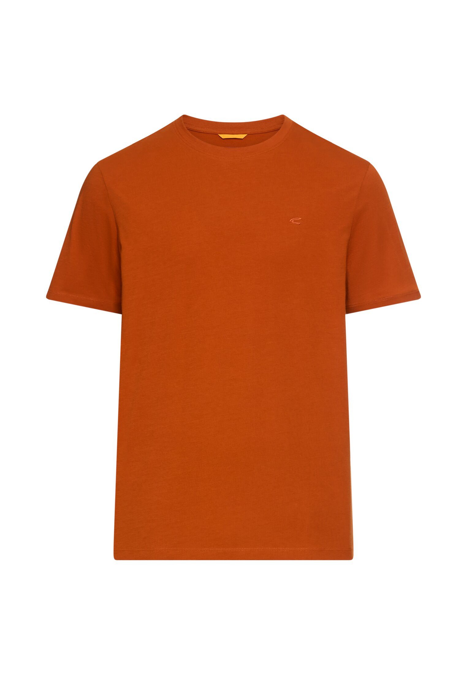 camel active T-Shirt mit Logo-Stickerei günstig online kaufen
