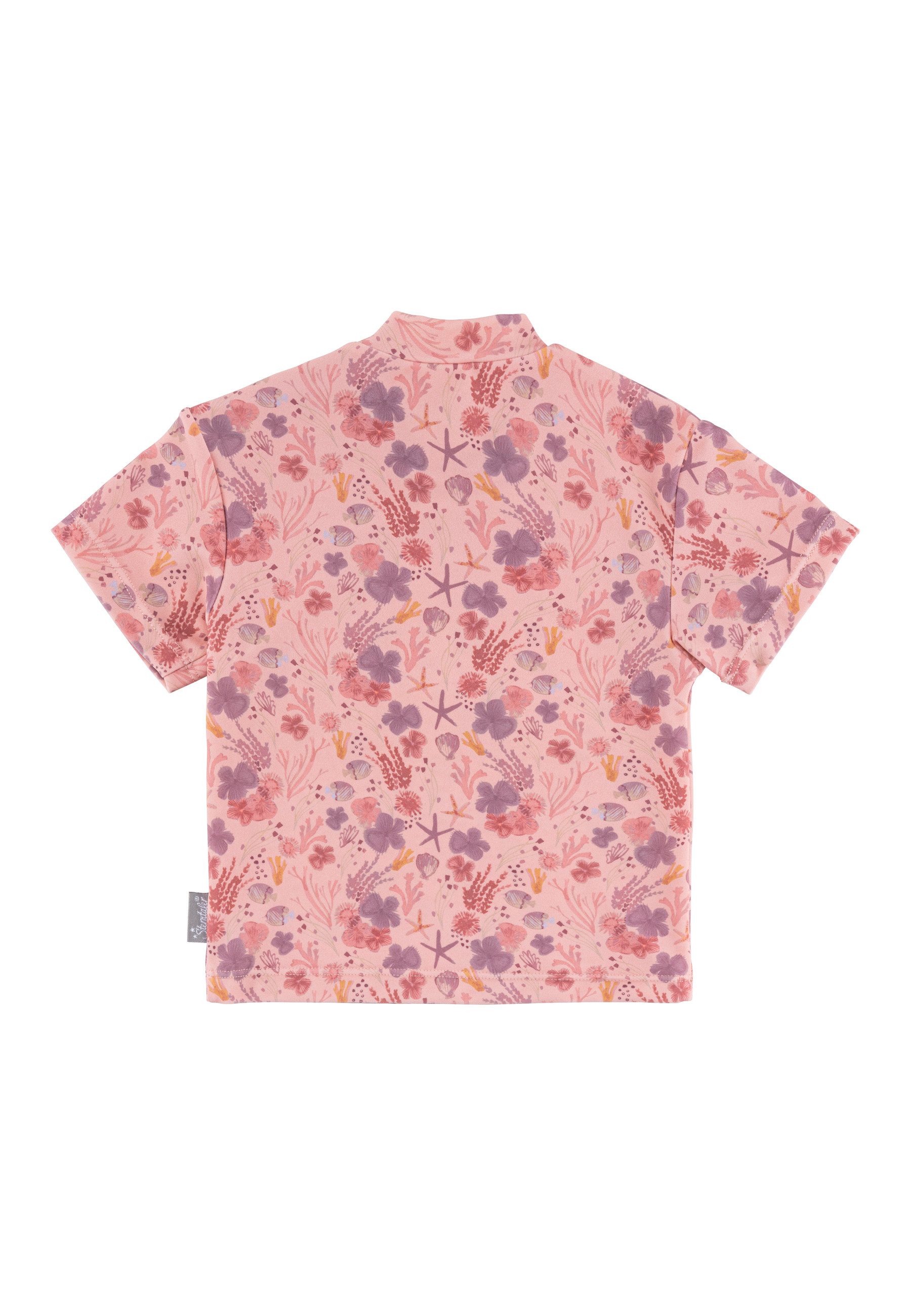 Sterntaler® Schwimmanzug Badeshirt kurzarm Corale (1-St) günstig online kaufen