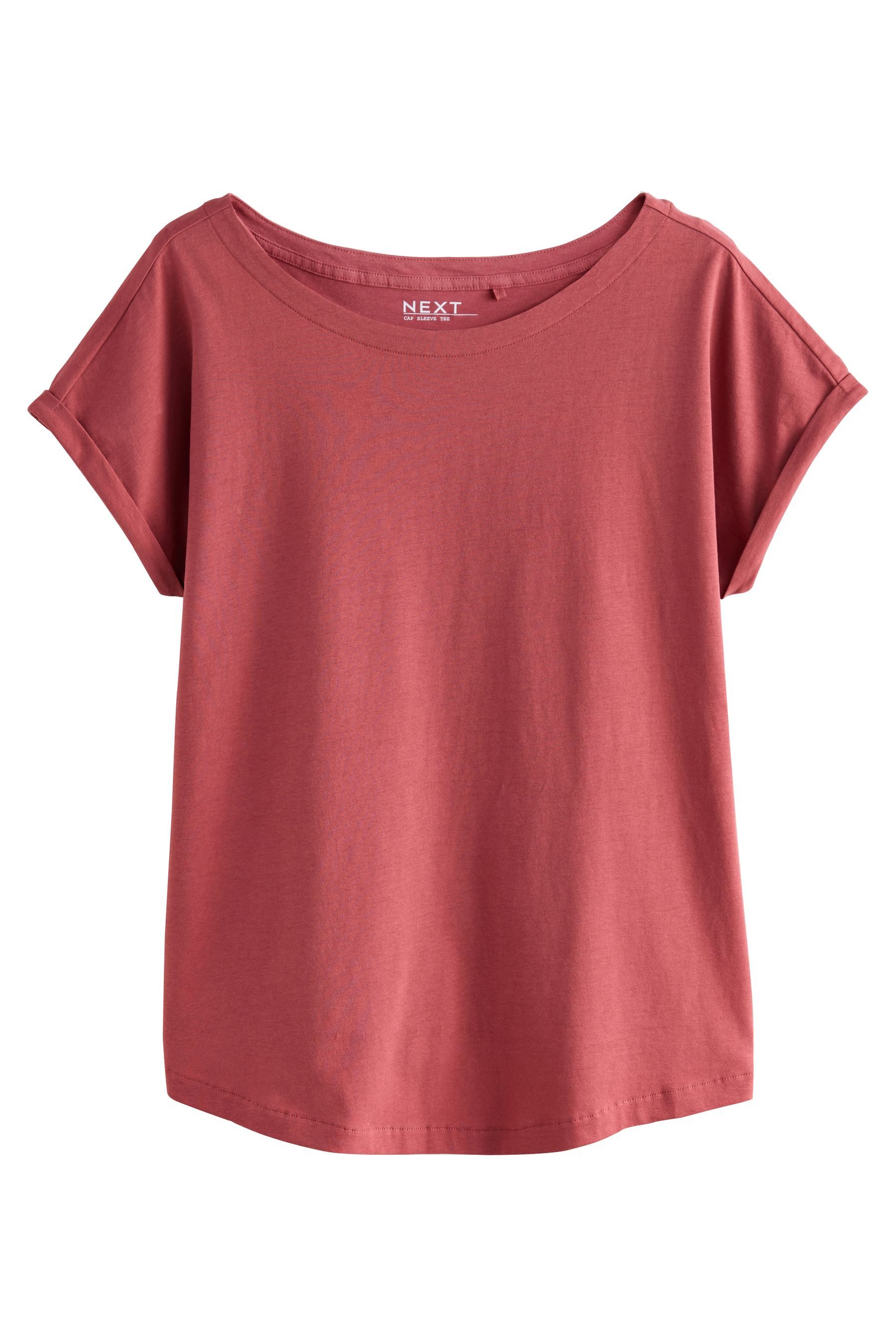 Next T-Shirt 5er-Pack T-Shirts mit Flügelärmeln Baumwolle (5-tlg) günstig online kaufen