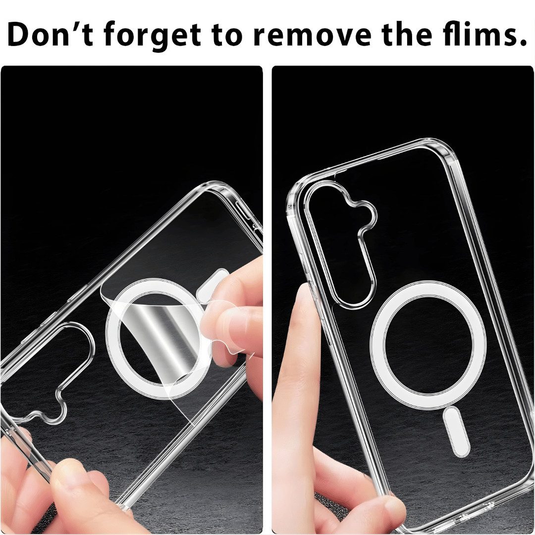 SmartUP Smartphone-Hülle + 2X Schutzglas für Samsung Galaxy A17 5G Panzerfolie MagSafe Case 9H 6,6 Zoll, MagSafe-Technologie – Bild 4 von 5
