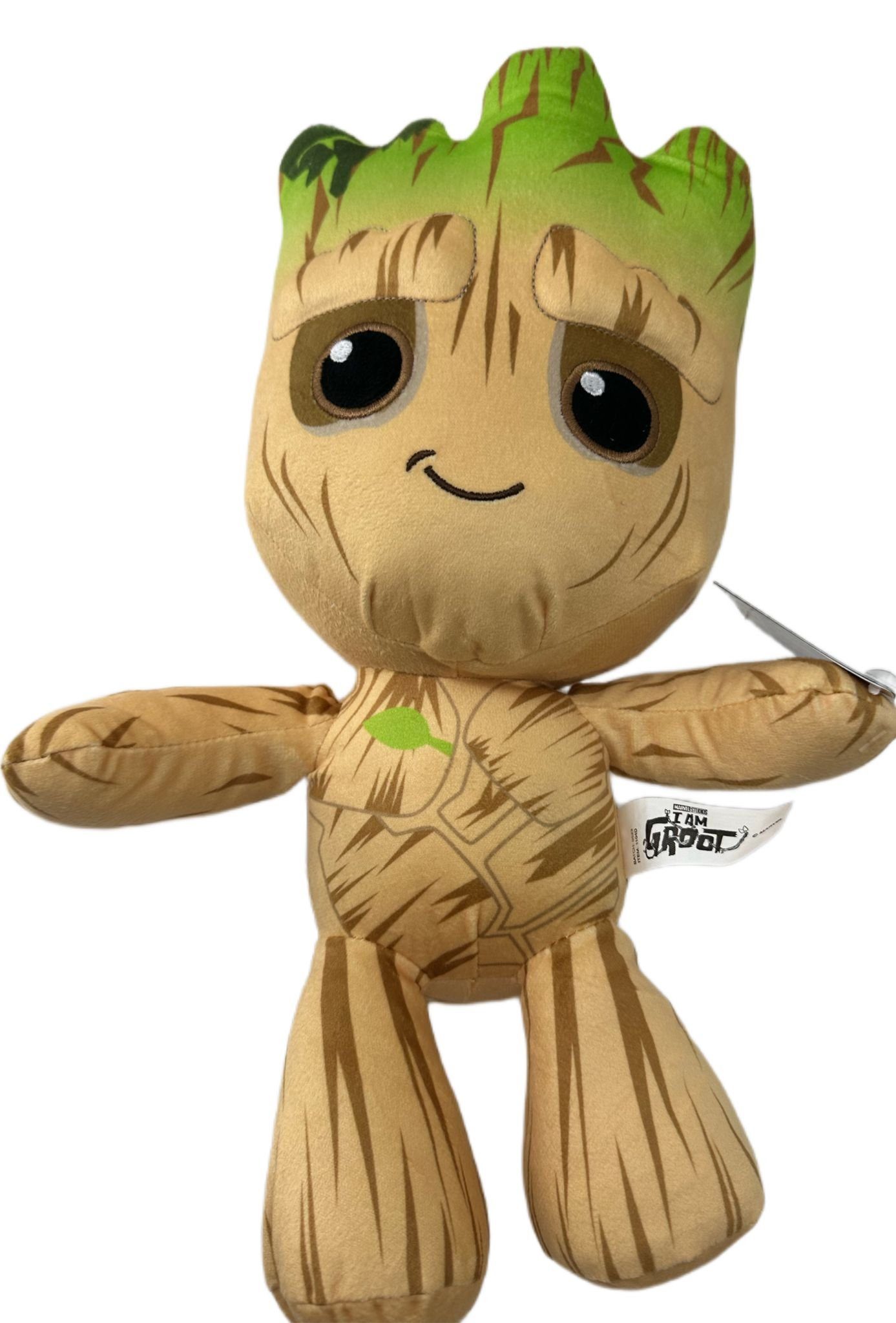 MARVEL Kuscheltier Groot Kuscheltier I Am Groot ich Bin Groot Plüschtier 35cm normal (Set, 1-St., Geschenk-Set), Weiches Plüschtier Geschenke für Kinder Mädchen und Jungen Weihnachten
