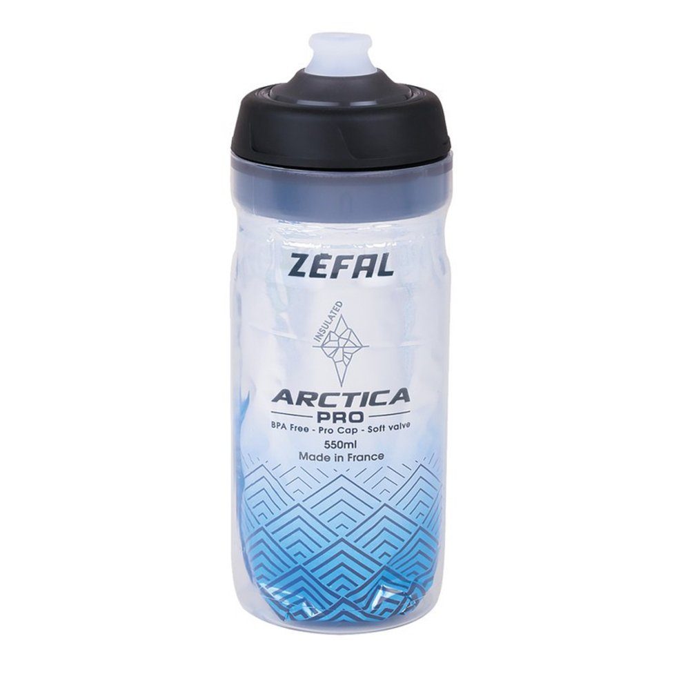 Zefal Trinkflasche Trinkflasche Arctica Pro 55 550ml, silver-blue