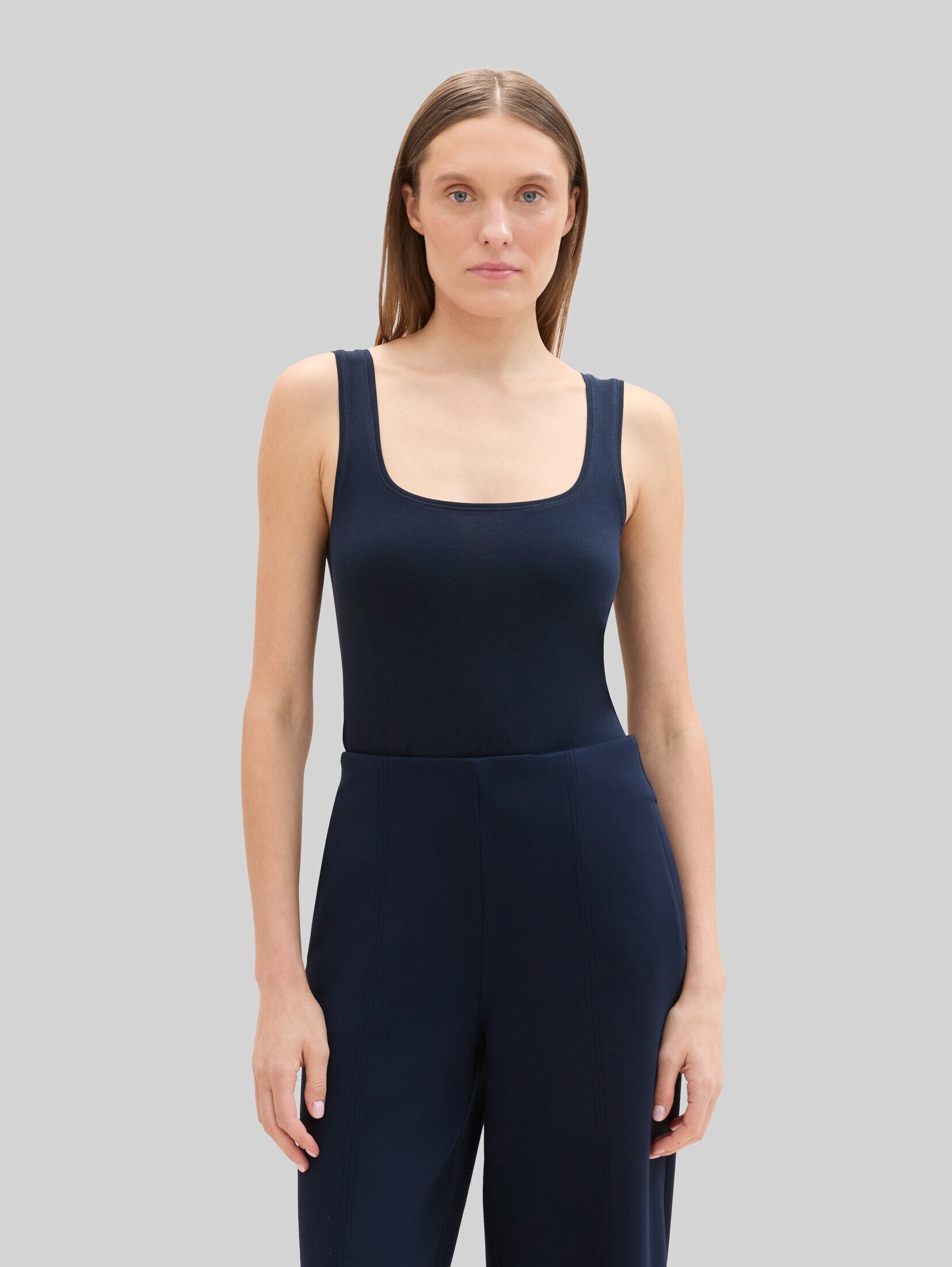 TOM TAILOR Trägertop T-Shirt (im 2er Pack) Basic Top im 2er-Pack