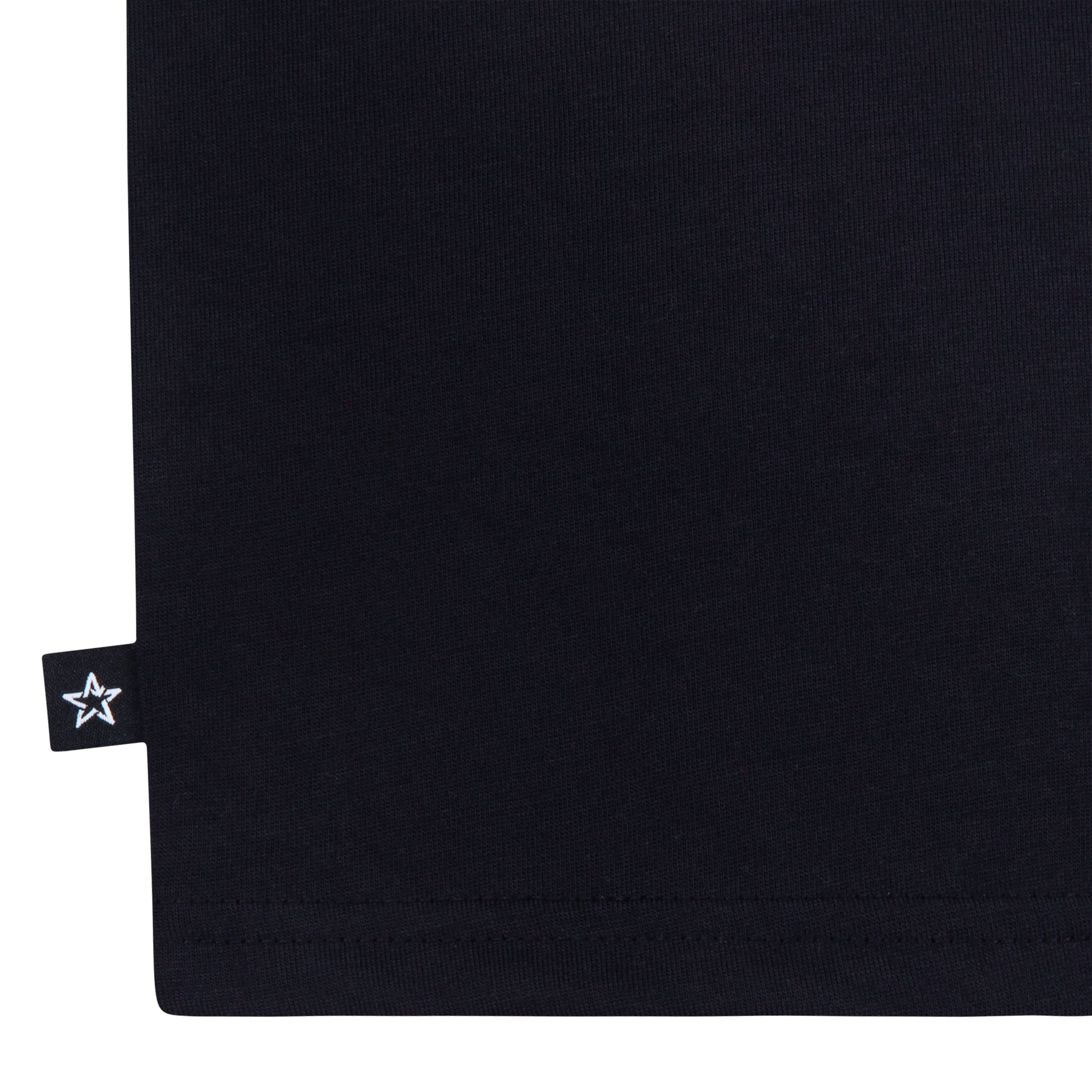 Converse T-Shirt - T-SHIRT CHUCK für PATCH BOXY Kinder BLACK