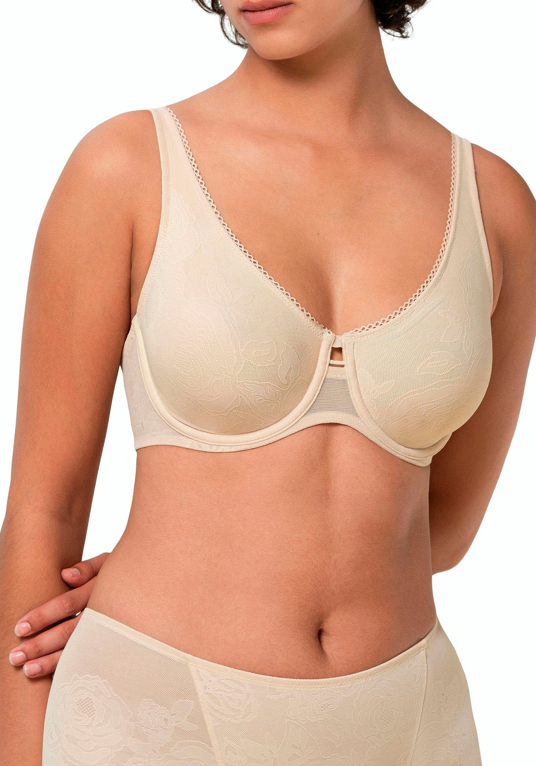 Triumph Minimizer-BH Wild Rose Sensation W01 Cup C-G, mit Jacquardspitze, Basic Dessous