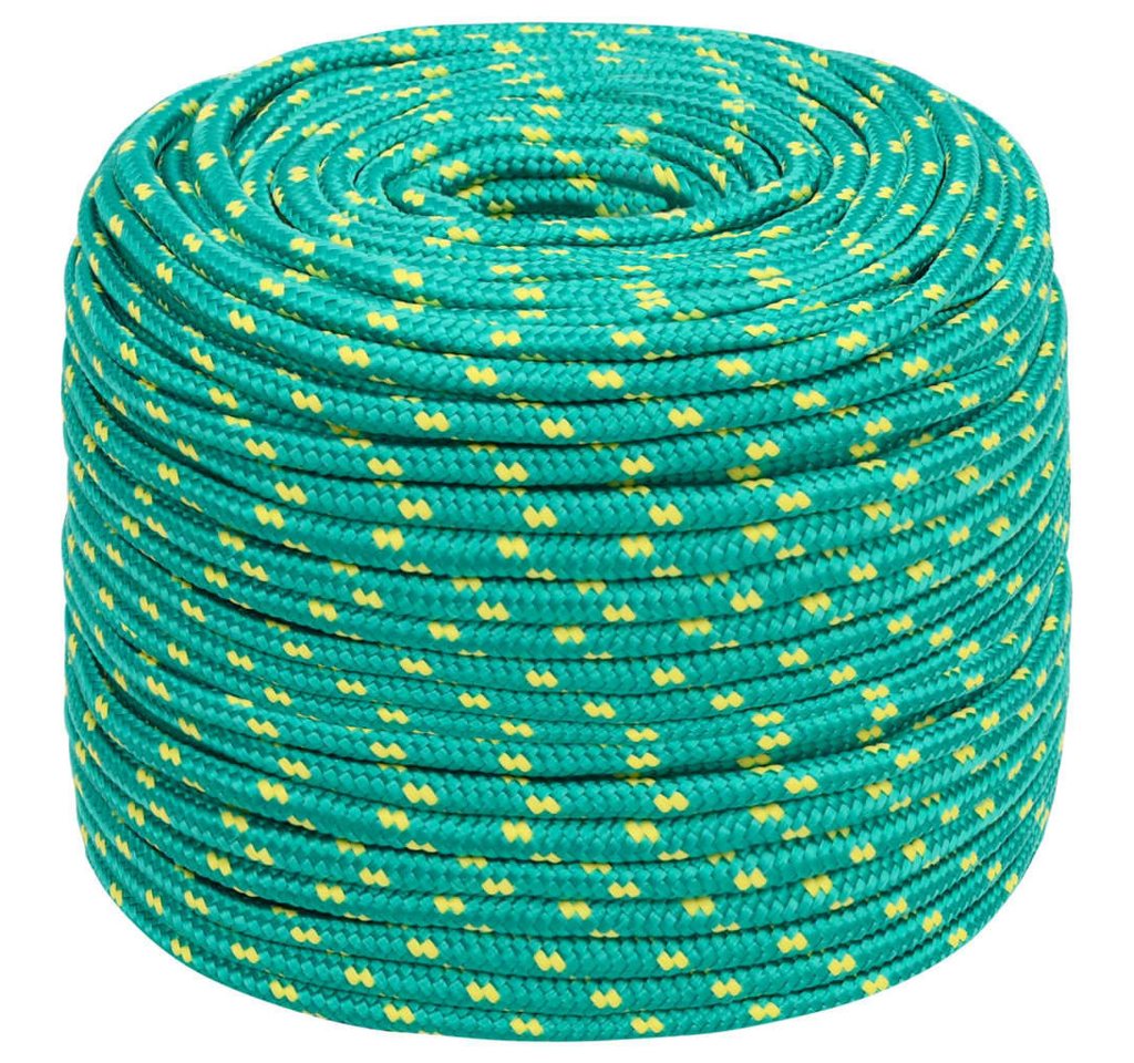 Thumbnail - vidaXL Seil, Bootsseil Grün 10 mm 250 m Polypropylen