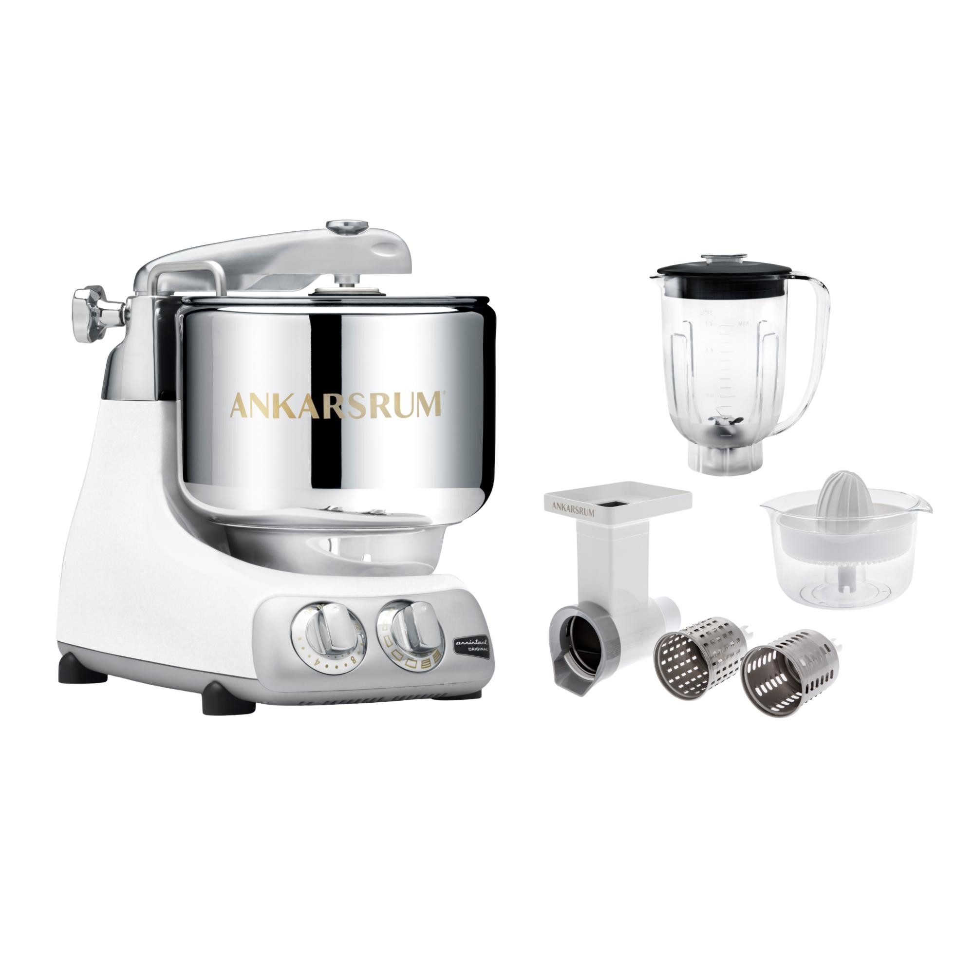 ANKARSRUM Küchenmaschine Ankarsrum Paket Beginnerset mit Go Green Zubehörset