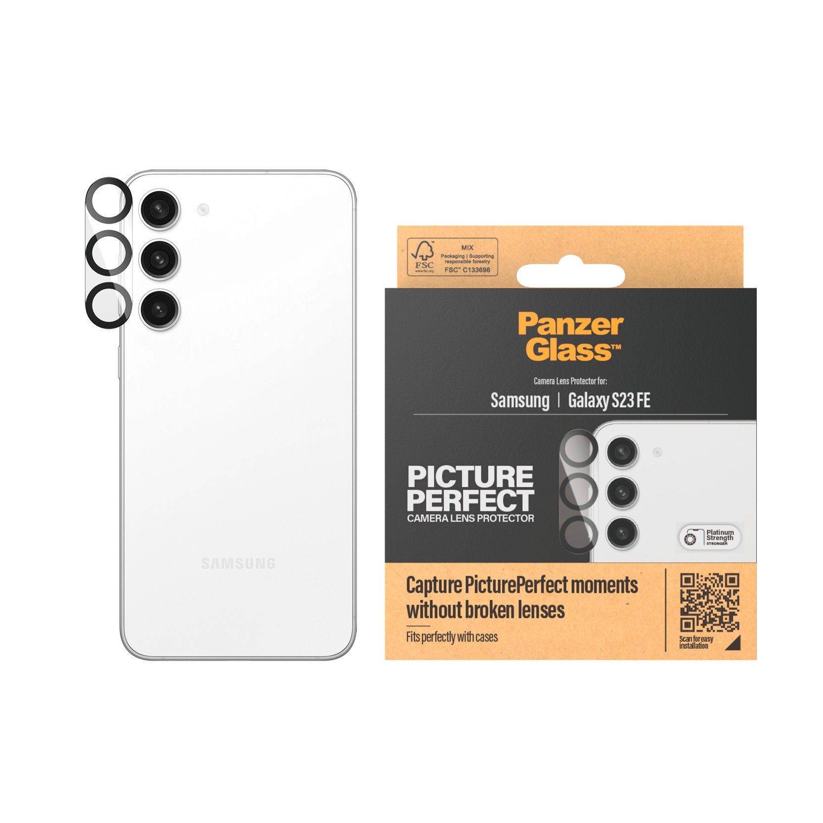 PanzerGlass® PicturePerfect Camera Lens Protector Samsung Galaxy S23