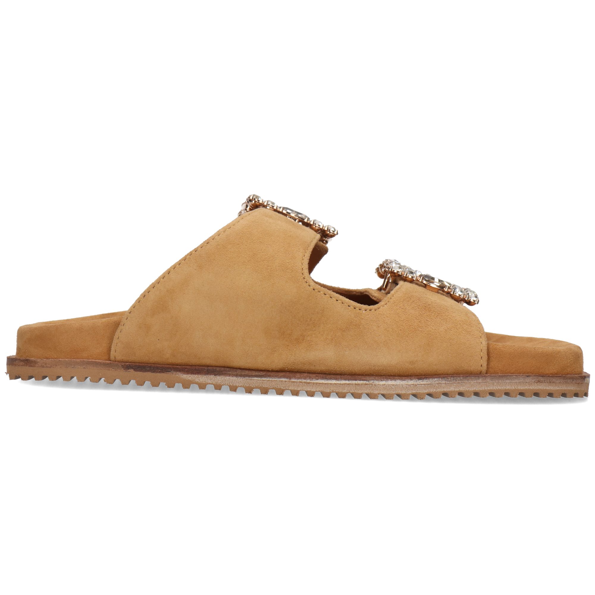 Melvin & Hamilton Eve 1 Leder-Pantoletten für Damen Pantolette Flache Absätze, Echtes Leder