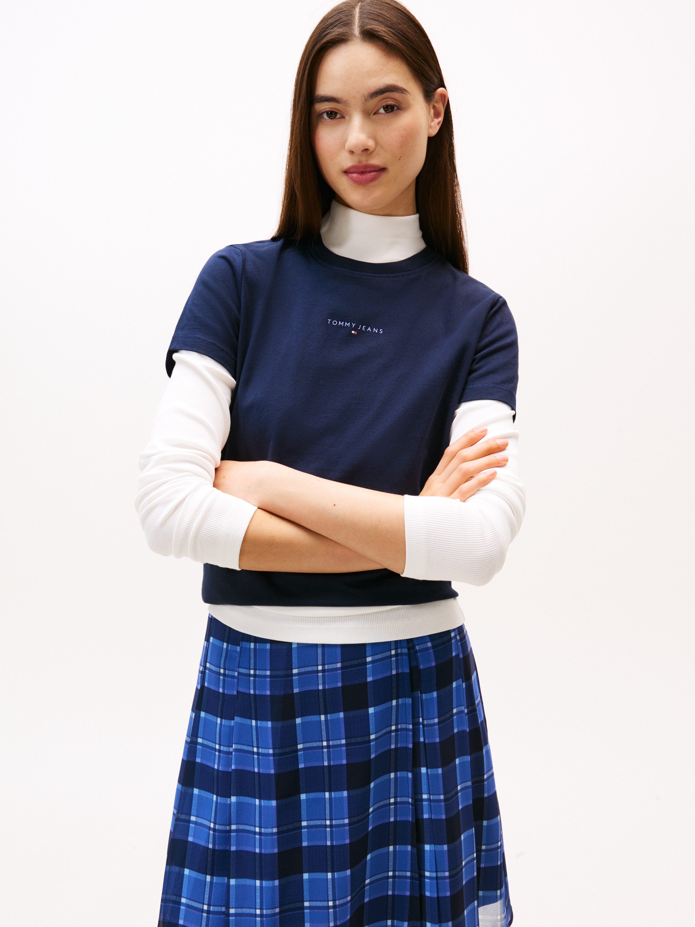 Tommy Jeans Kurzarmshirt TJW REG LINEAR günstig online kaufen