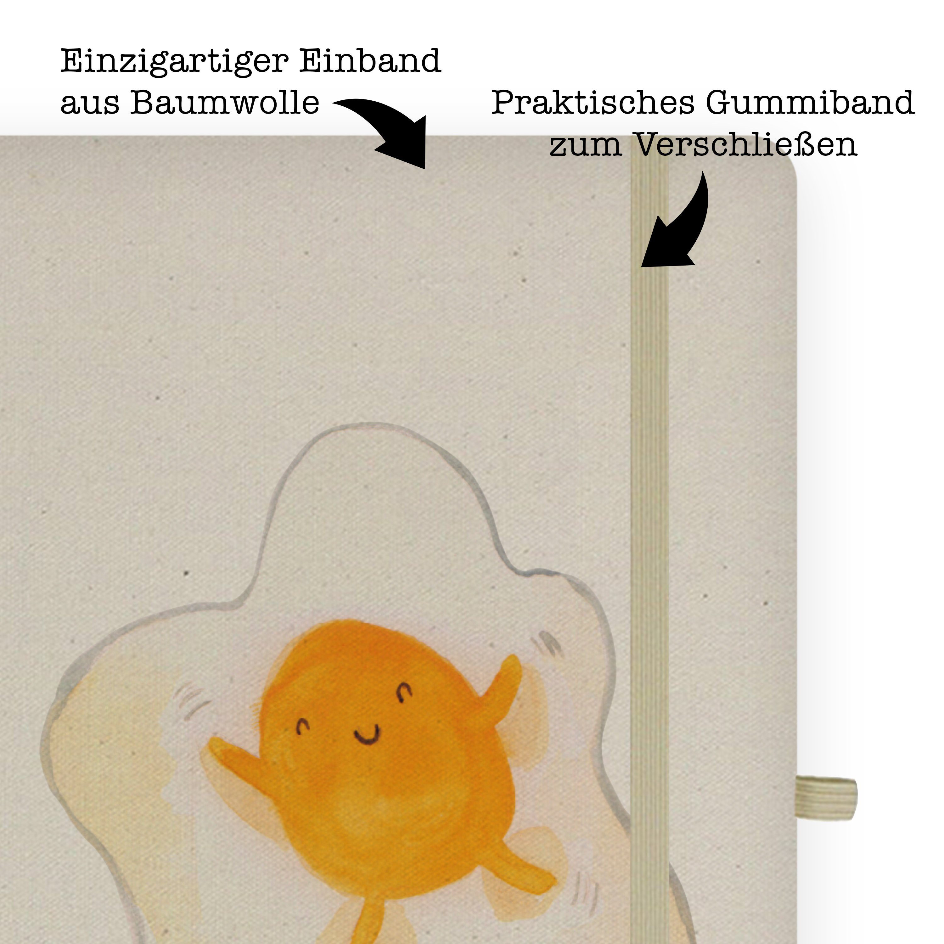 Notizbuch Transparent Mrs. Tiermotive, - - Mrs. Spiegelei Mr. Geschenk, Panda & Panda Mr. & Eintragebuch, Adressb