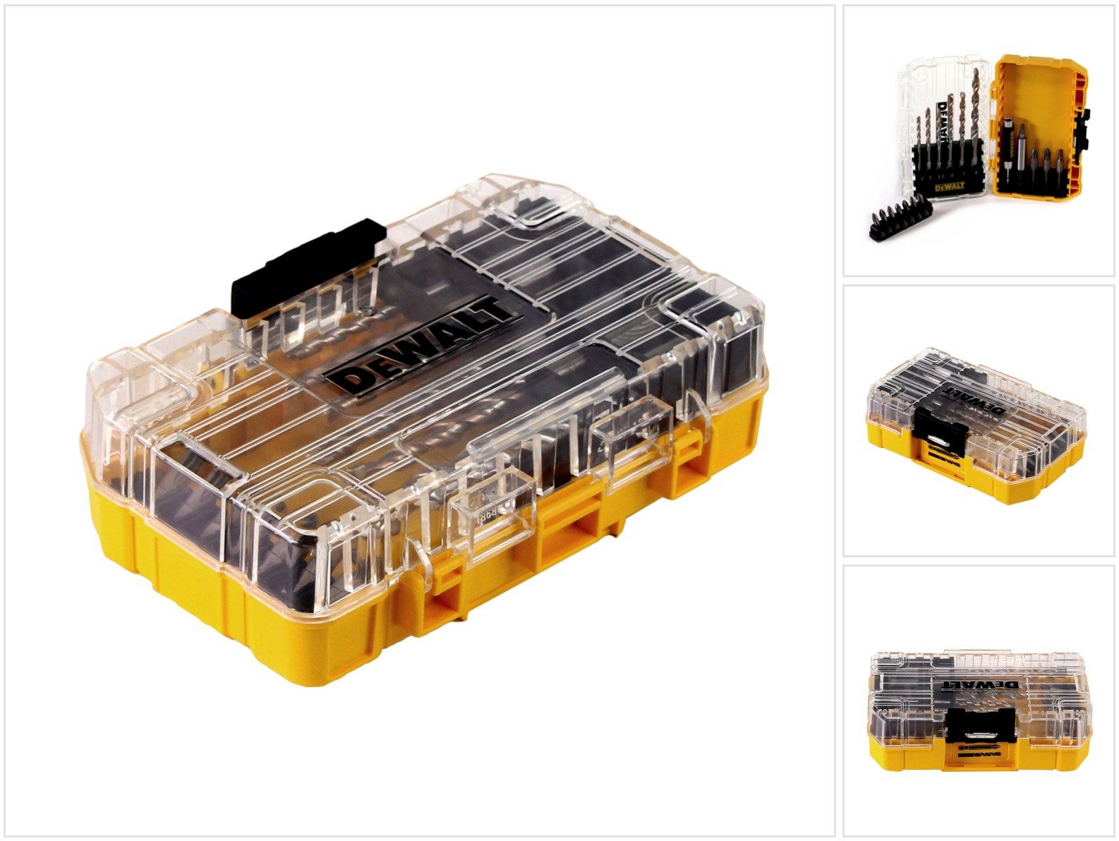 DeWalt Bohrer- und Bit-Set DT 70712 Bit und Steinbohrer Set 19-tlg. 1/4" Extreme in Toughcase