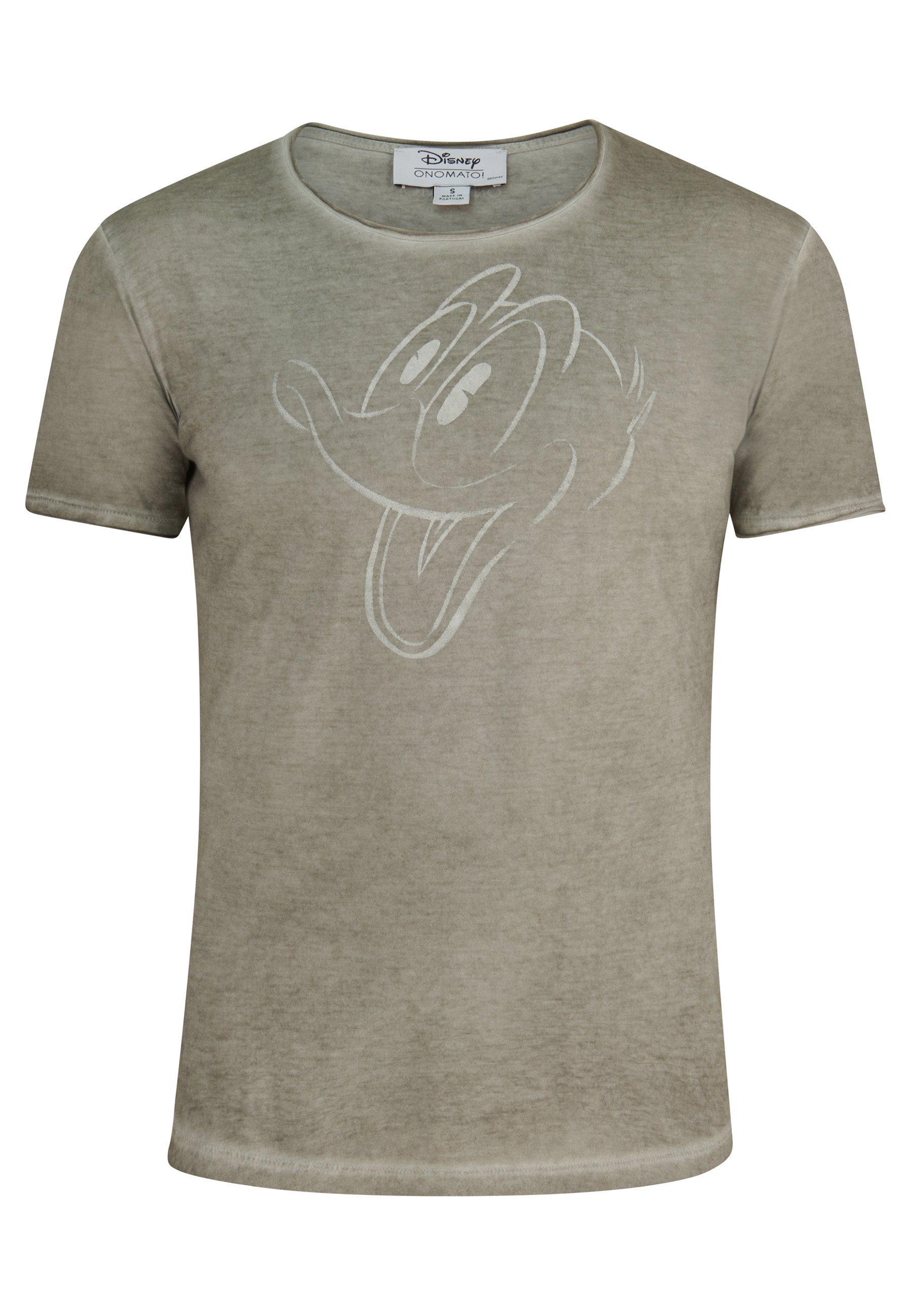 ONOMATO! TShirt Donald Duck Herren TShirt KurzarmShirt, Pflegehinweis Maschinenwäsche bis 30