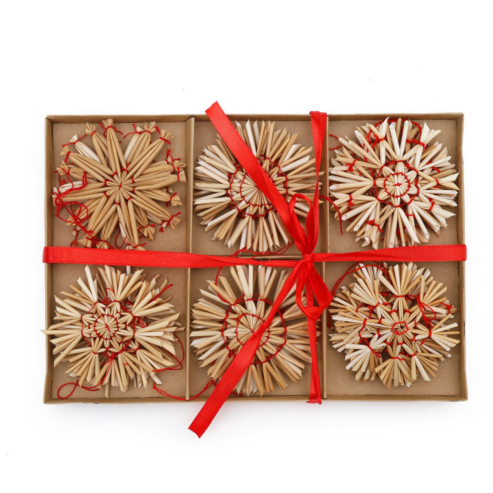 Salcar Christbaumschmuck Strohsterne Christbaumschmuck groß Weihnachtsbauma günstig online kaufen