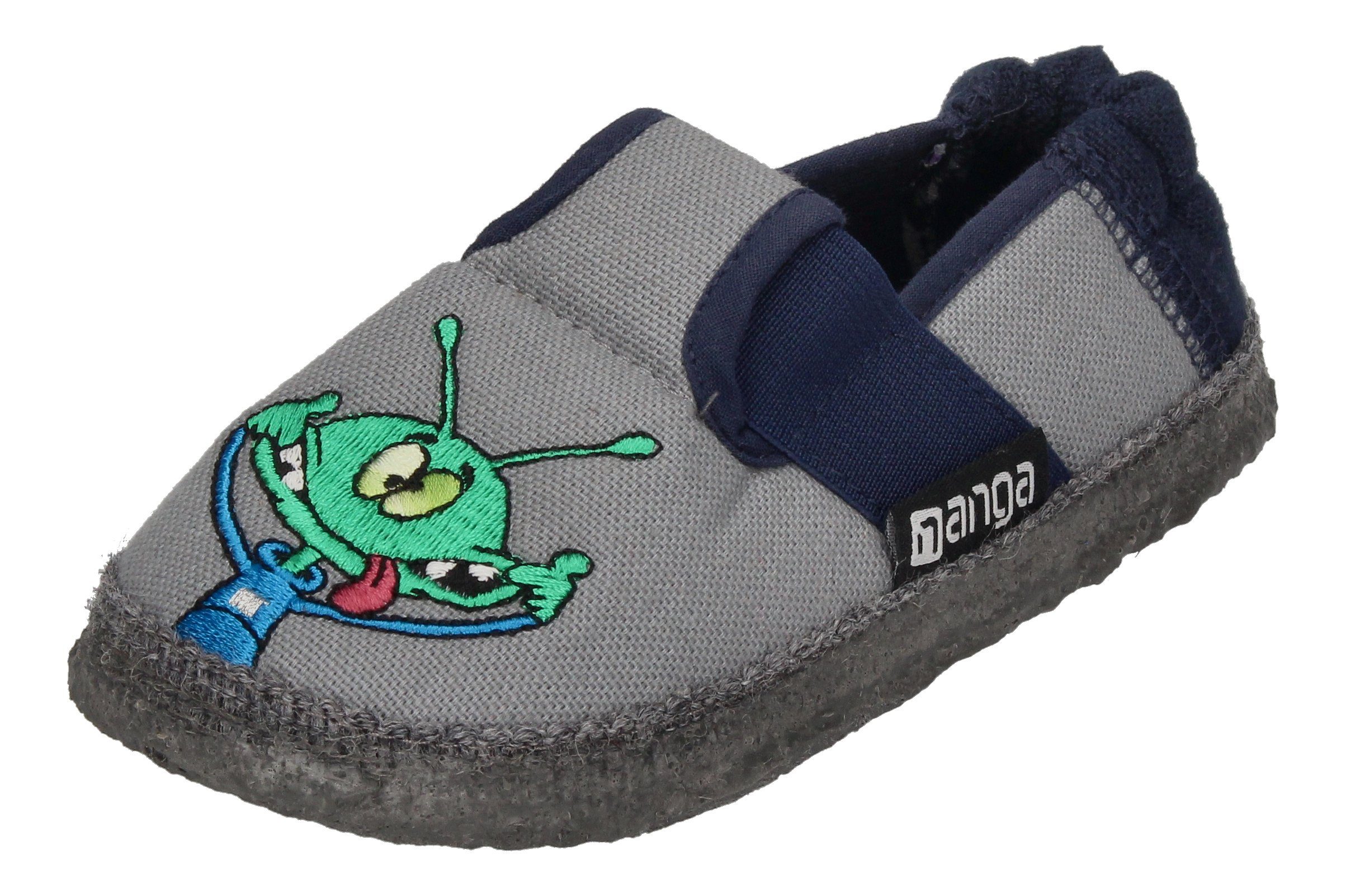 NANGA UFO Hausschuh Hellgrau