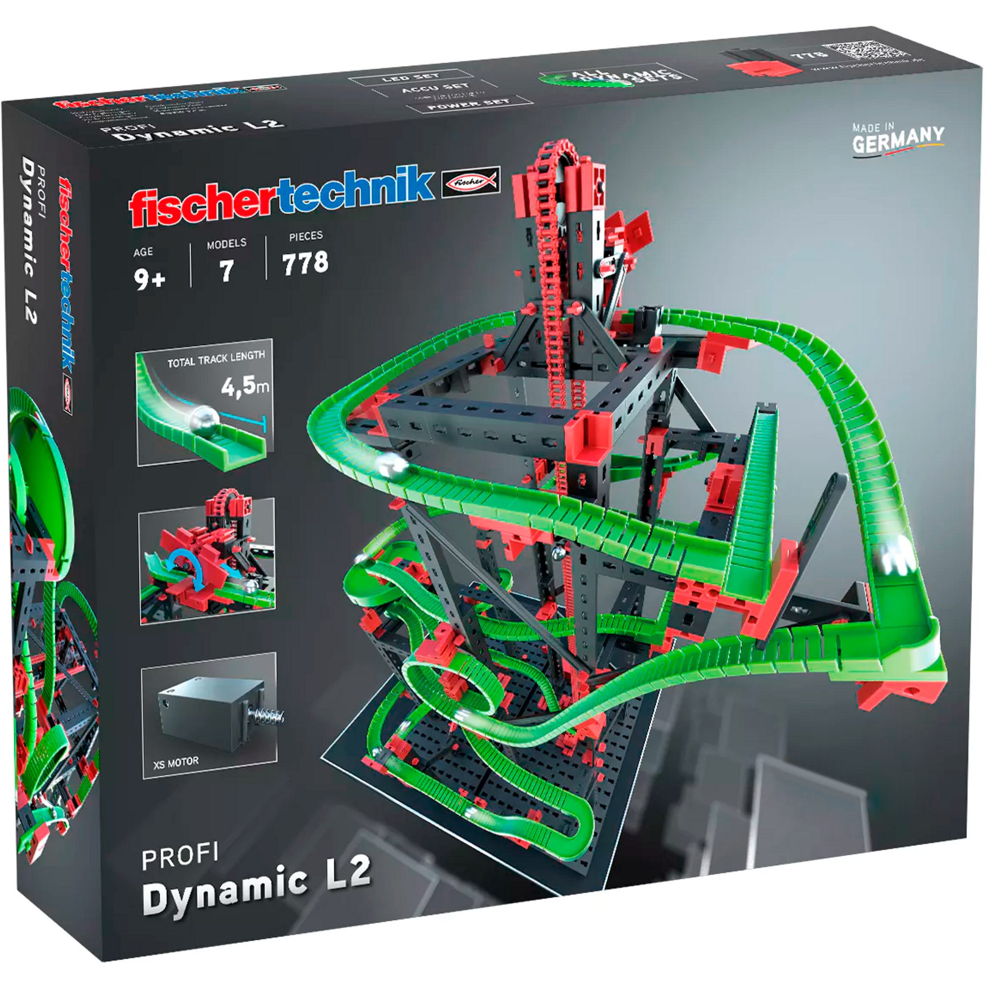 fischertechnik fischertechnik Dynamic L2, Kugelbahn Spielbausteine